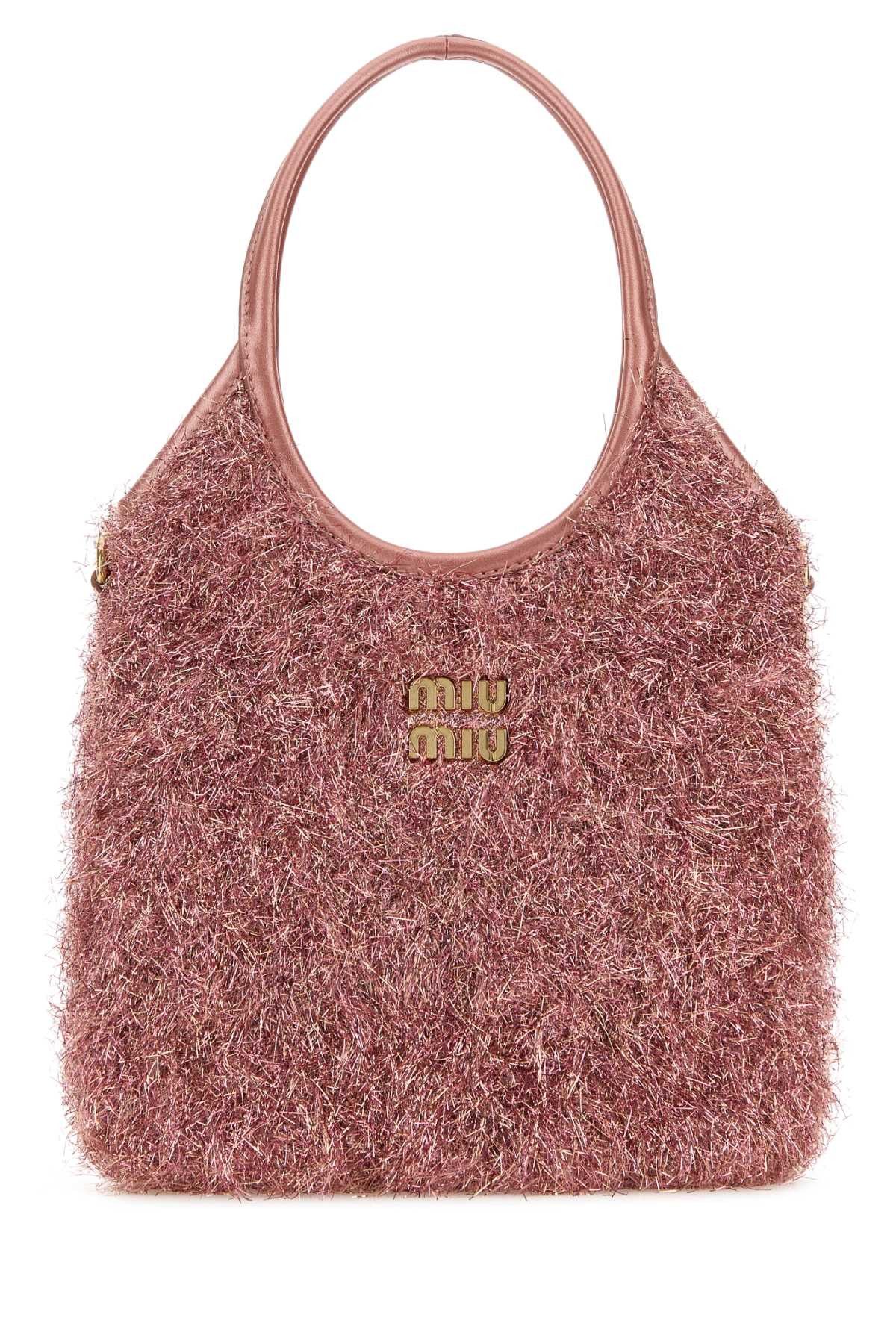Miu Miu Embellished Fabric Handbag Size ONE SIZE - 1 Thumbnail