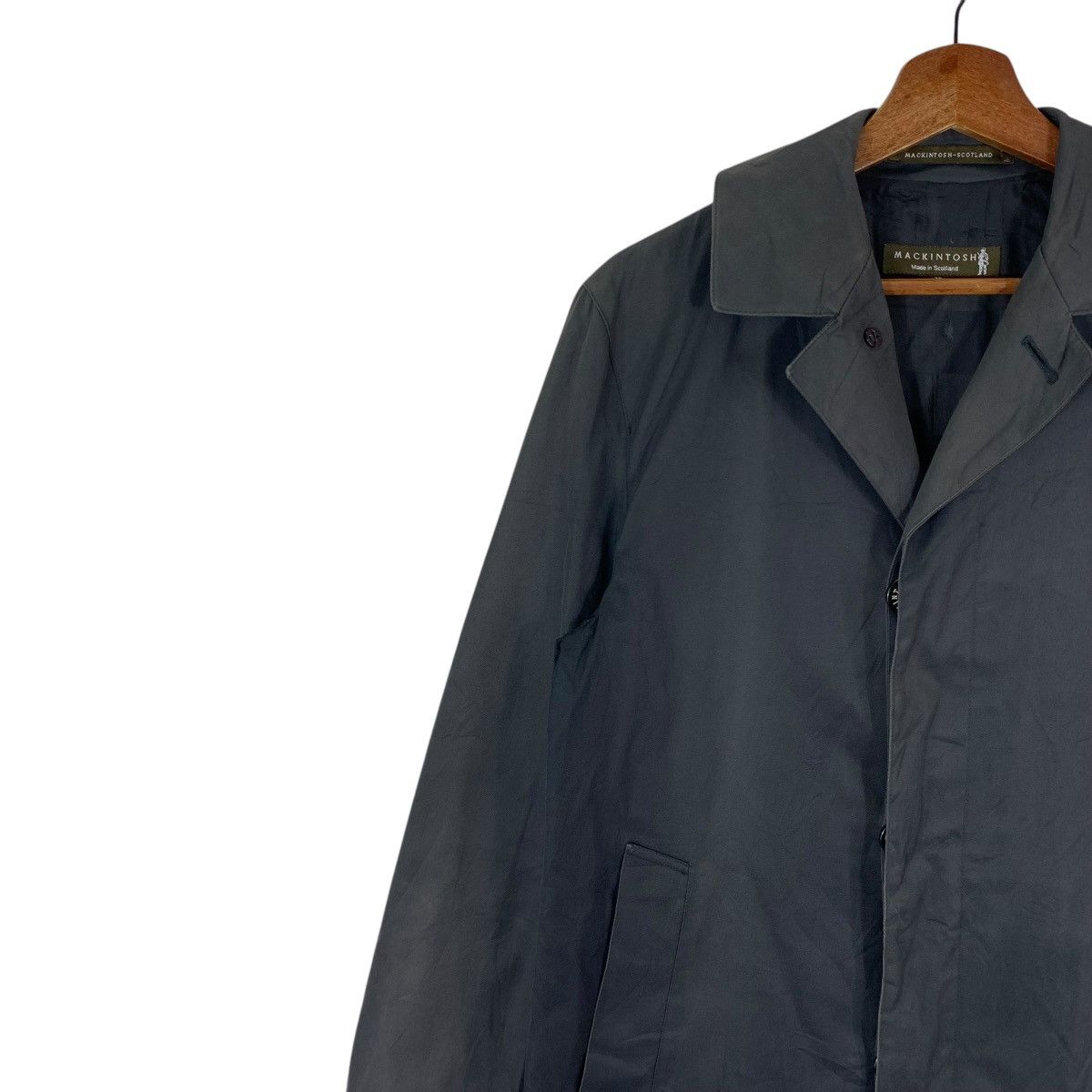 VINTAGE MACKINTOSH SCOTLAND OVERCOAT JACKET FADED