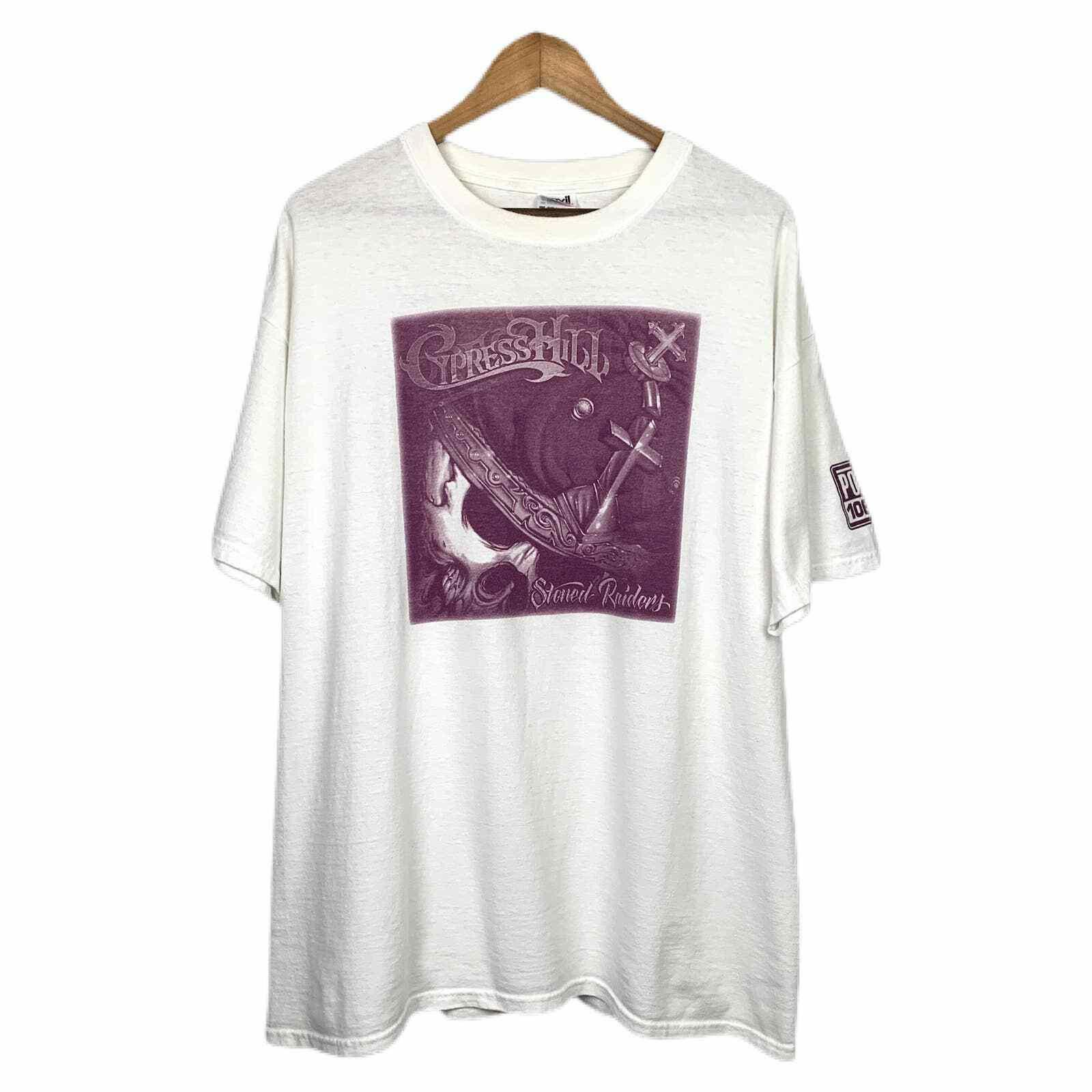 Other 2001 Cypress Hill Stoned Raiders Release White T Shirt XL Size US XL / EU 56 / 4 - 1 Thumbnail