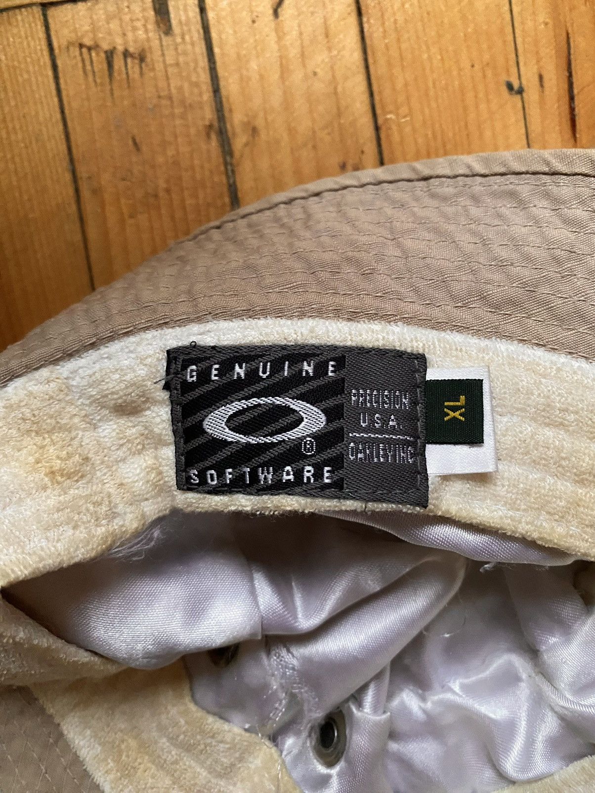 Oakley × Vintage Oakley Software Vintage 90's Made In USA Panama Hat Size ONE SIZE - 2 Thumbnail