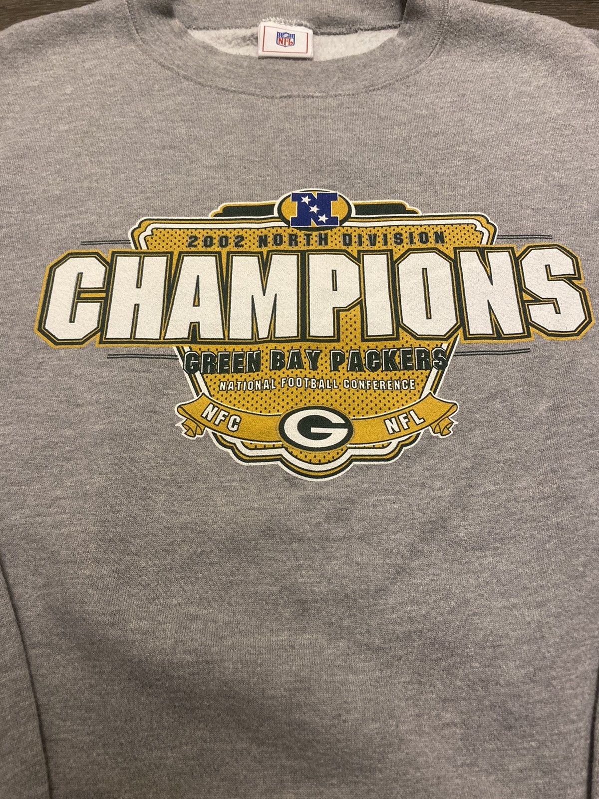NFL × Vintage Vintage 2002’ Greenbay Packers Sweater Size US XXL / EU 58 / 5 - 2 Thumbnail