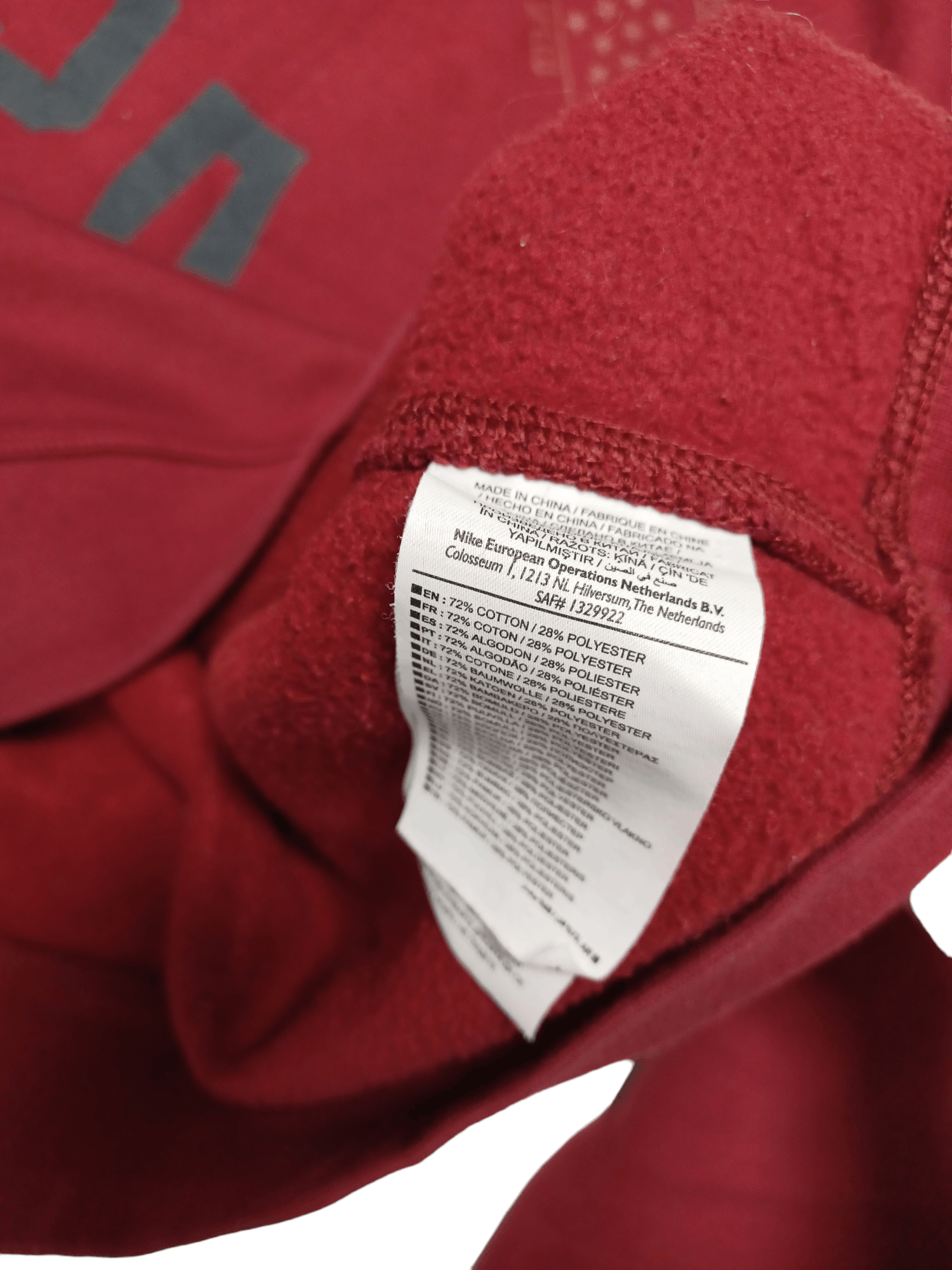 Nike VERY RARE NIKE USATF ATHLETIC SWEATSHIRT ON FLEECE Size US L / EU 52-54 / 3 - 6 Thumbnail
