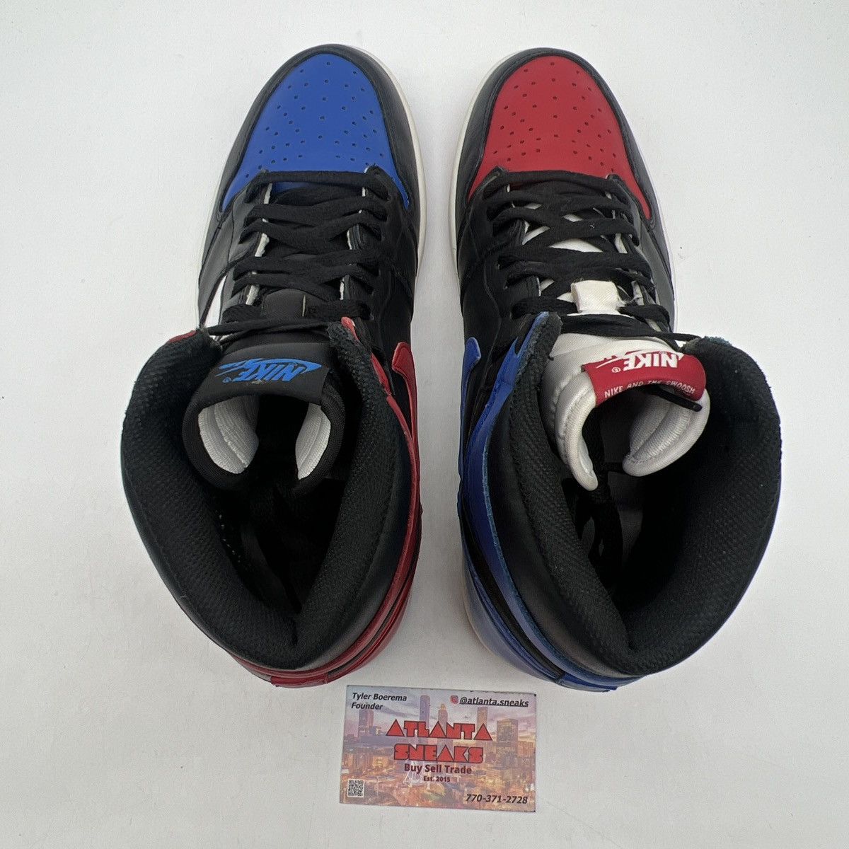 Nike Air Jordan 1 high top 3 Size US 12 / EU 45 - 6 Thumbnail