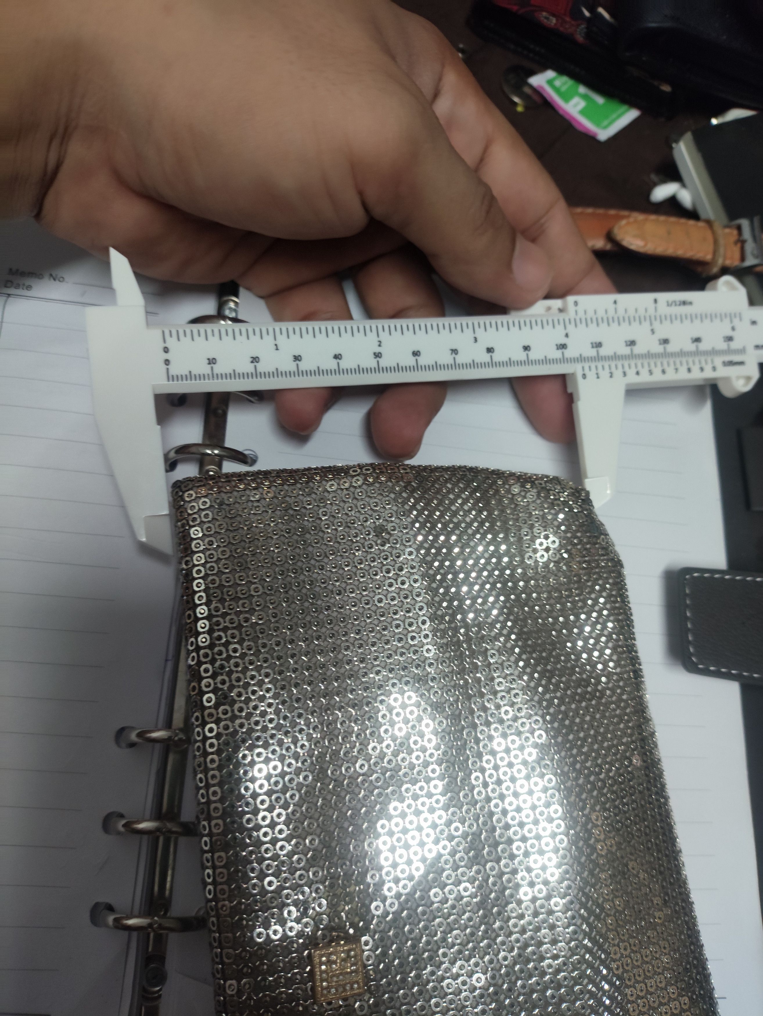 Pierre Balmain Pierre Balmain Clutch "Dinner Wallet" Bling Bling Fashion Size ONE SIZE - 20 Thumbnail