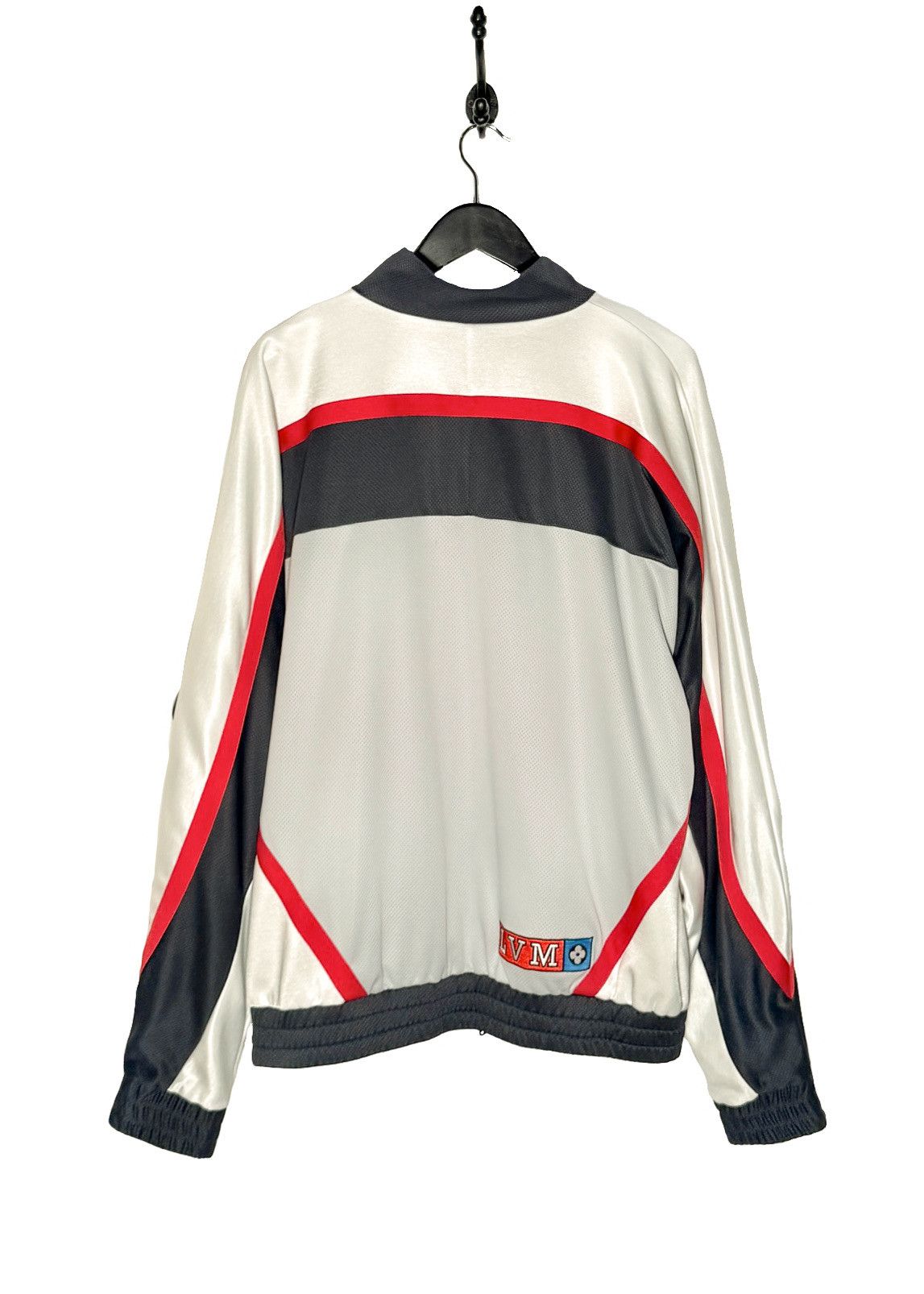Louis Vuitton Louis Vuitton FW22 White Graphic Hockey Tracktop Jacket Size US XL / EU 56 / 4 - 3 Thumbnail