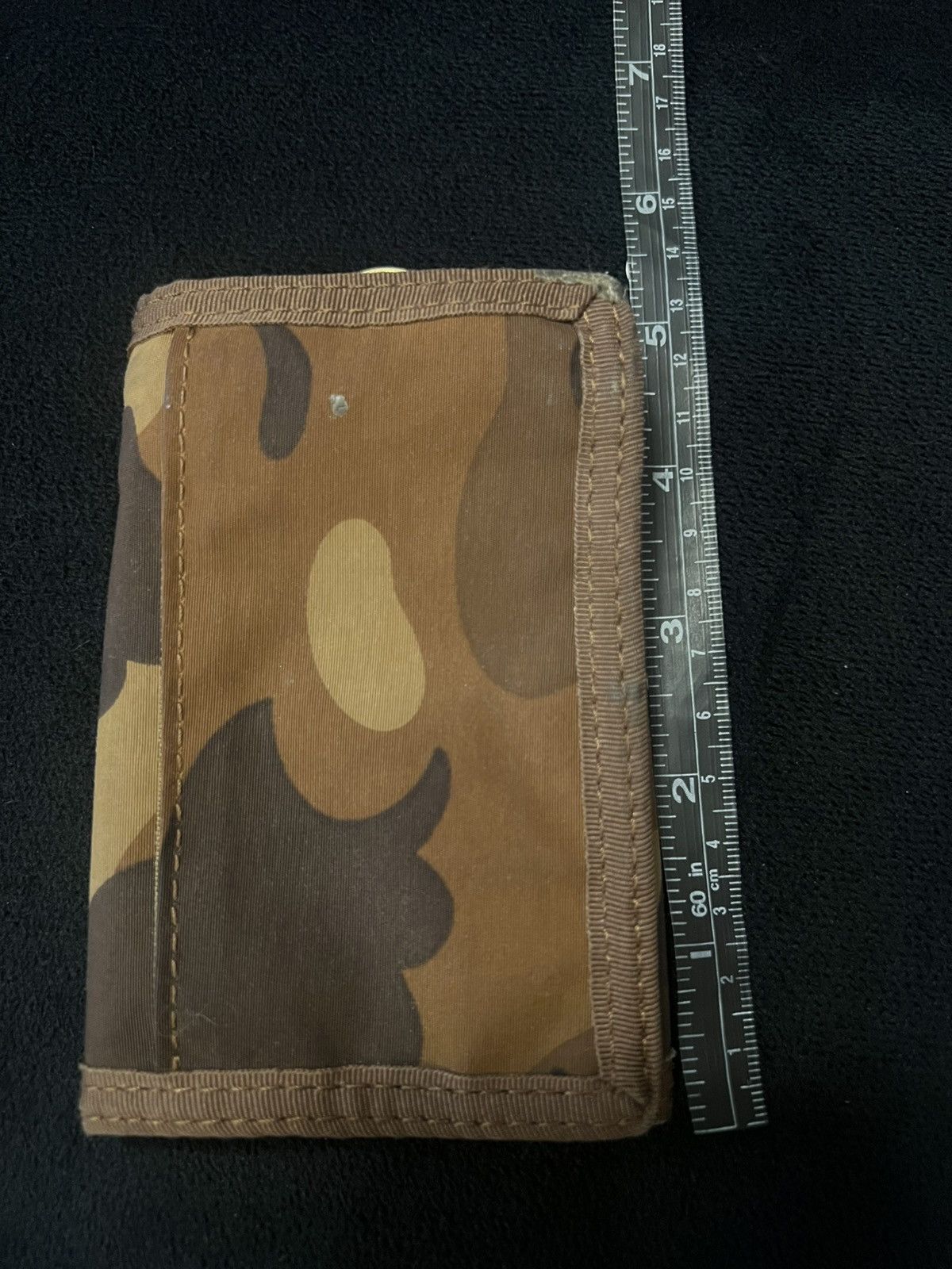 Bape Brown camo trifold wallet Size ONE SIZE - 5 Thumbnail