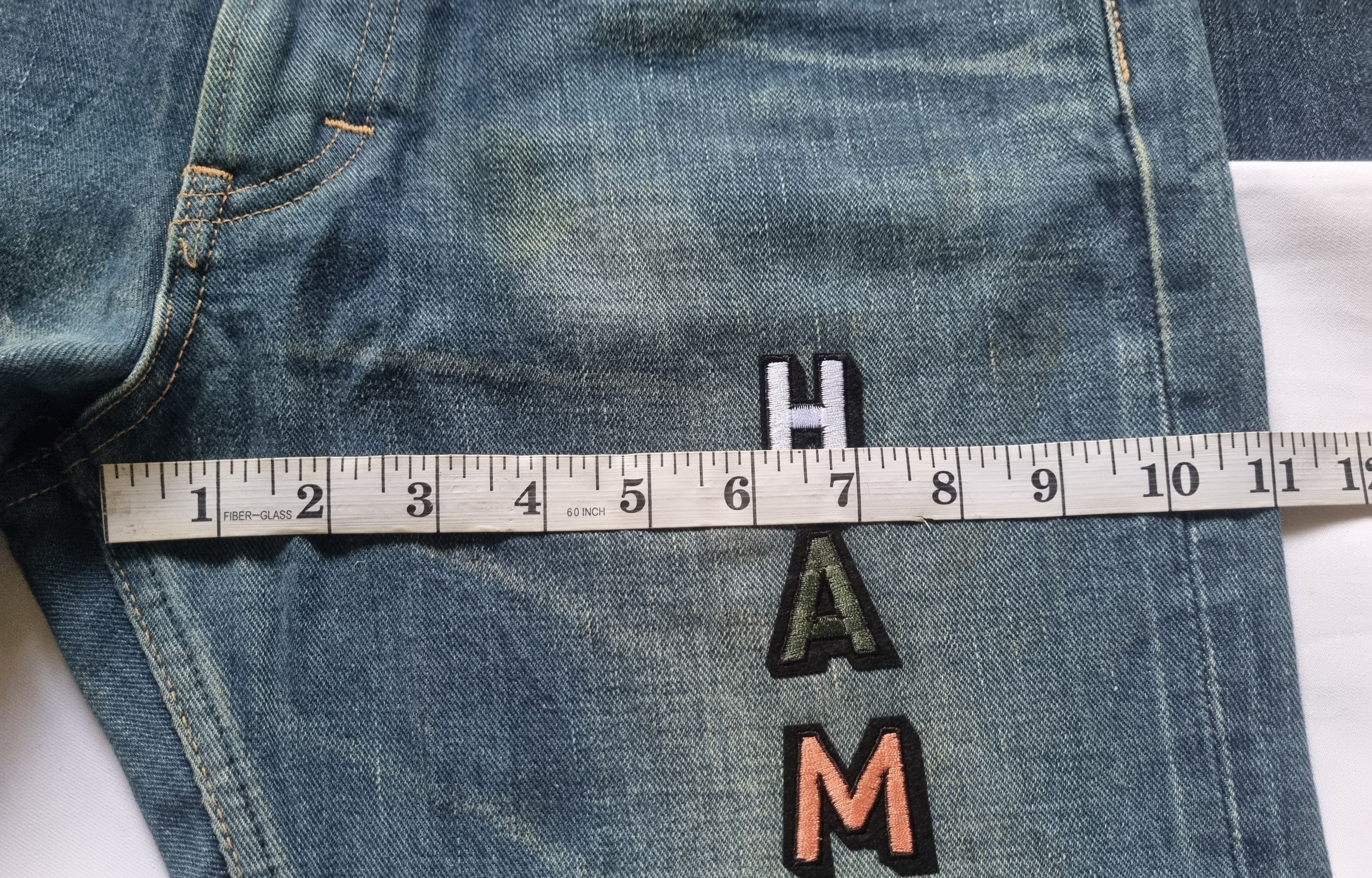 Katharine Hamnett London × Lee Lee Riders Sanforized For Katherine Hamnett Denim Jeans Size US 32 / EU 48 - 8 Thumbnail