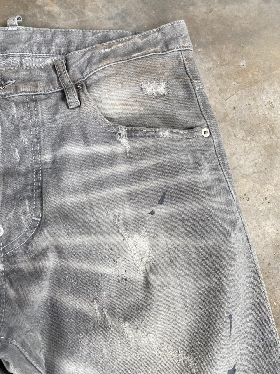 Dsquared2 💥BEST OFFER💥DQUARED2 SLIM FIT DISTRESSED DENIM Size US 34 / EU 50 - 9 Thumbnail