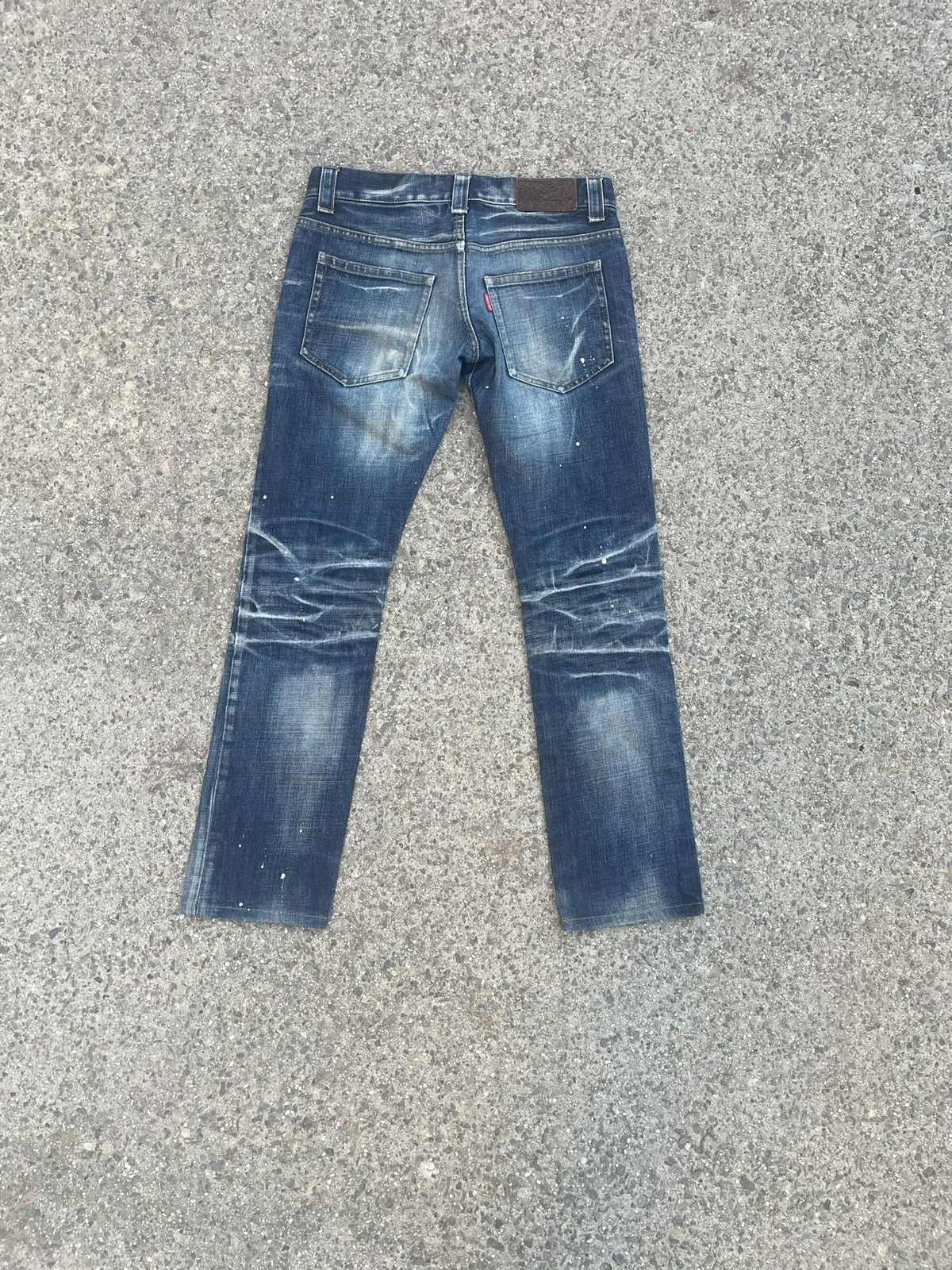 If Six Was Nine × Tornado Mart Tornado Mart Slim Denim Wash Size US 29 - 2 Thumbnail