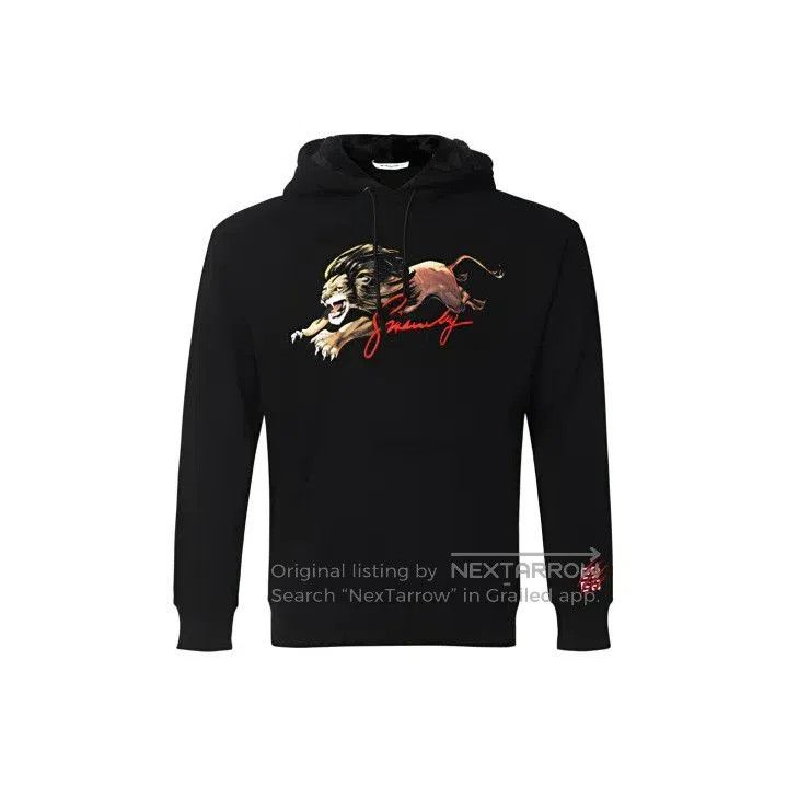 Givenchy Givenchy Lion Pattern Men's Hoodie. Size US L / EU 52-54 / 3 - 1 Thumbnail