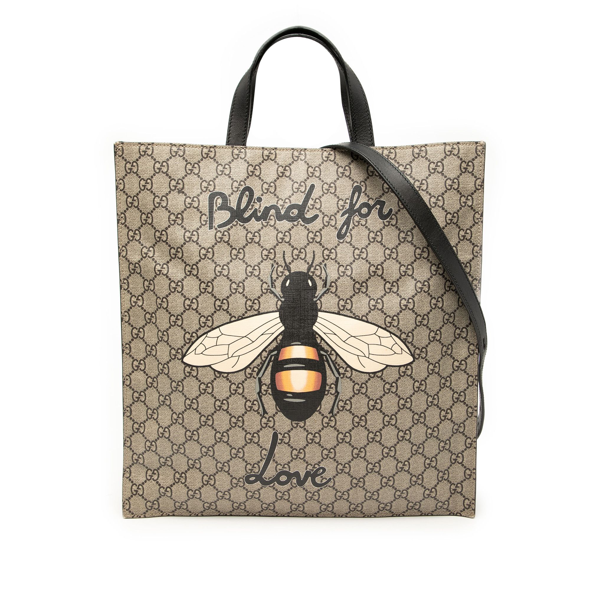 Gucci Gucci GG Supreme Blind For Love Satchel Size ONE SIZE - 1 Thumbnail