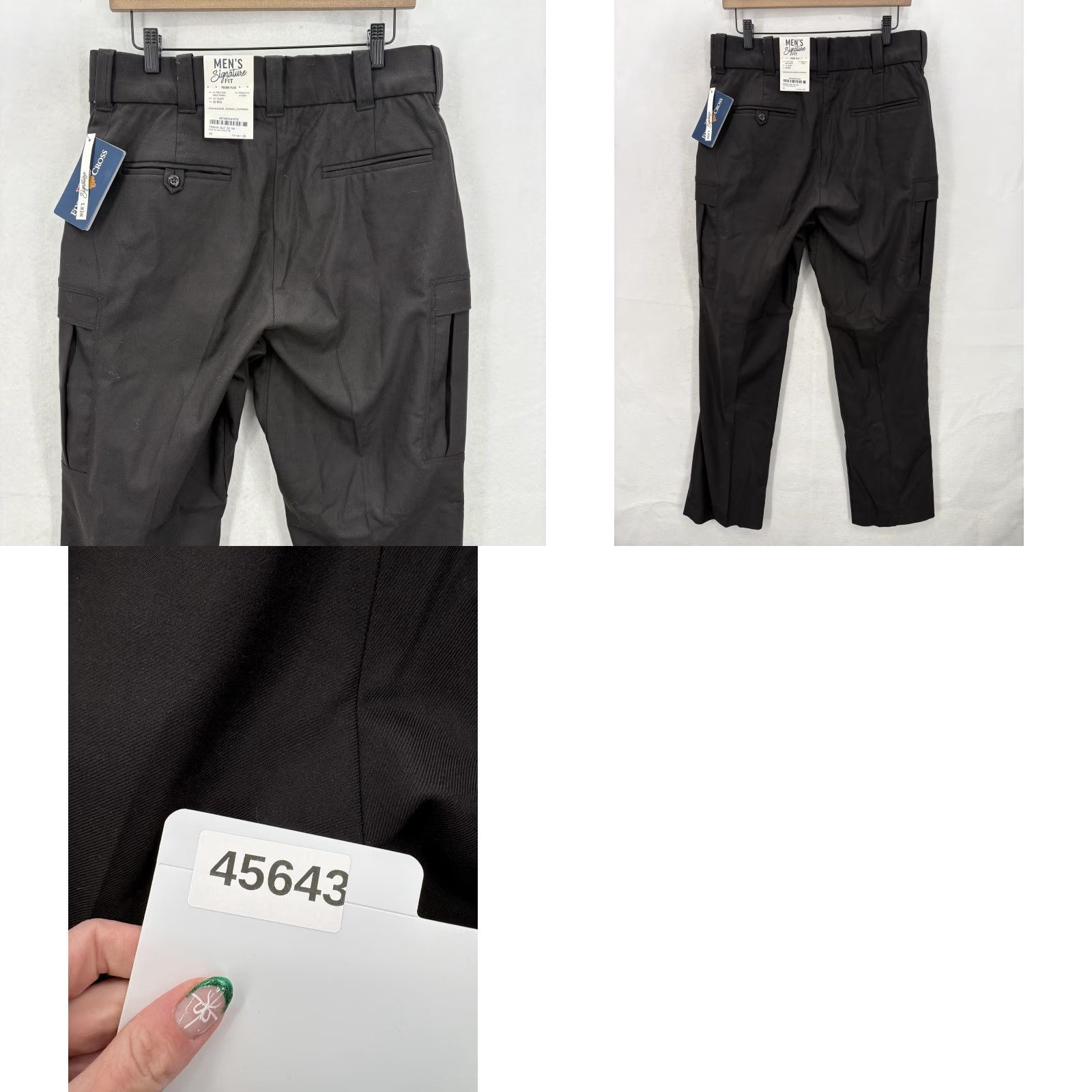 Vintage Flying Cross Pants Mens 32 Black Prime Flex Signature Cargo Tactical Uniform NWT Size US 32 / EU 48 - 10 Thumbnail
