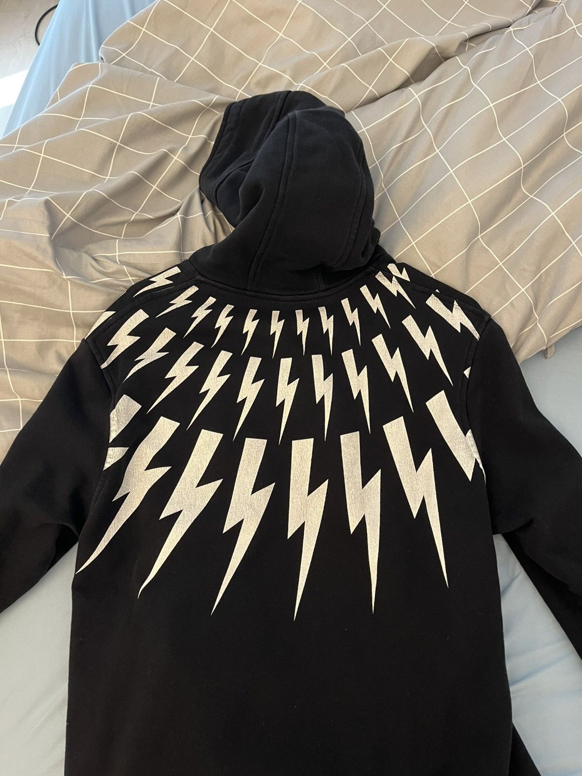 Neil Barrett Neil barrett OG lightening hoodie Size US M / EU 48-50 / 2 - 2 Thumbnail