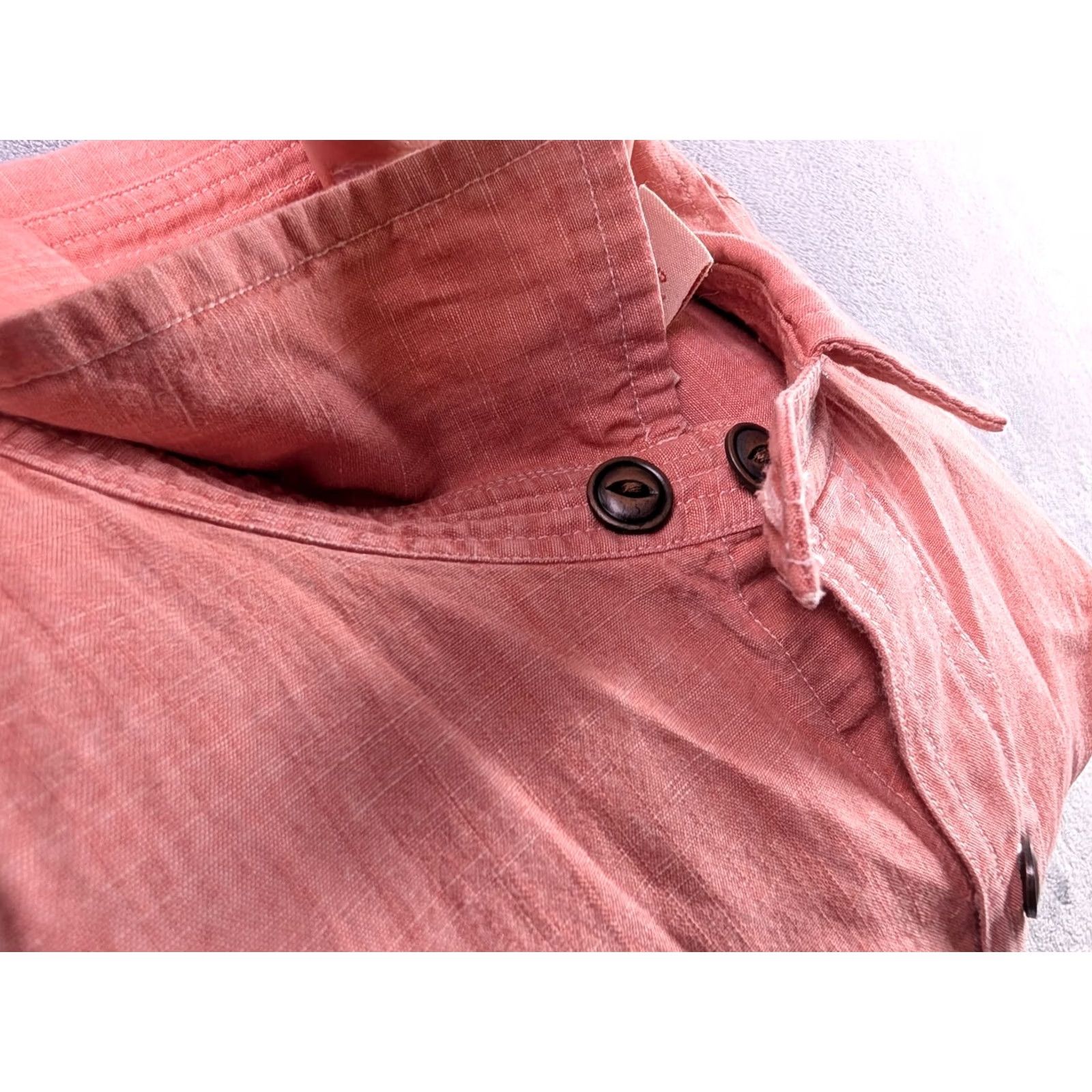 Brooks Brothers Brooks Brothers Shirt Men's L Red Cotton Chambray Pockets Button Up Long Sleeve Size US L / EU 52-54 / 3 - 7 Thumbnail