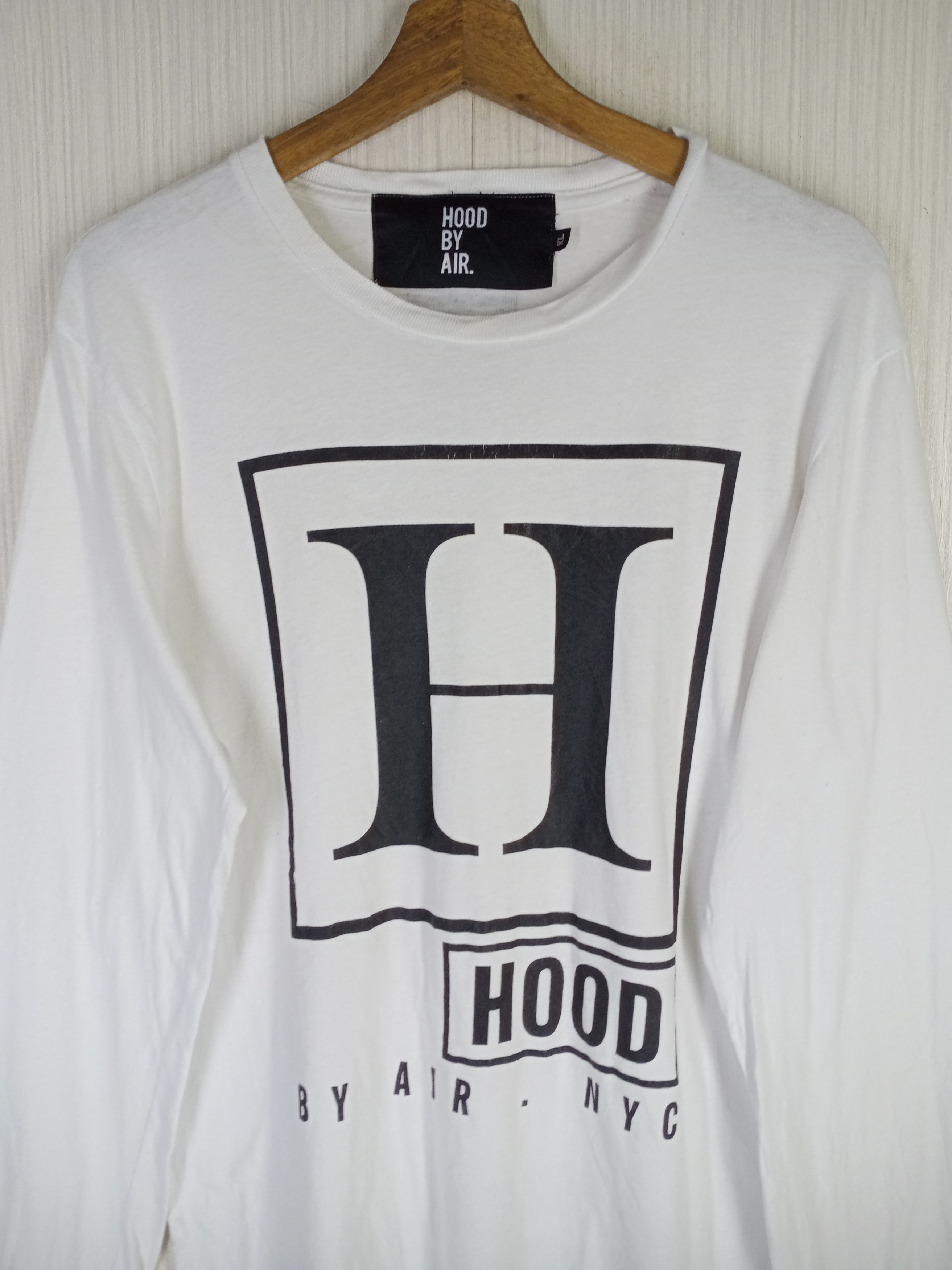 Hood By Air Rare Hood By Air Long Sleeve Tshirt Size US M / EU 48-50 / 2 - 4 Thumbnail