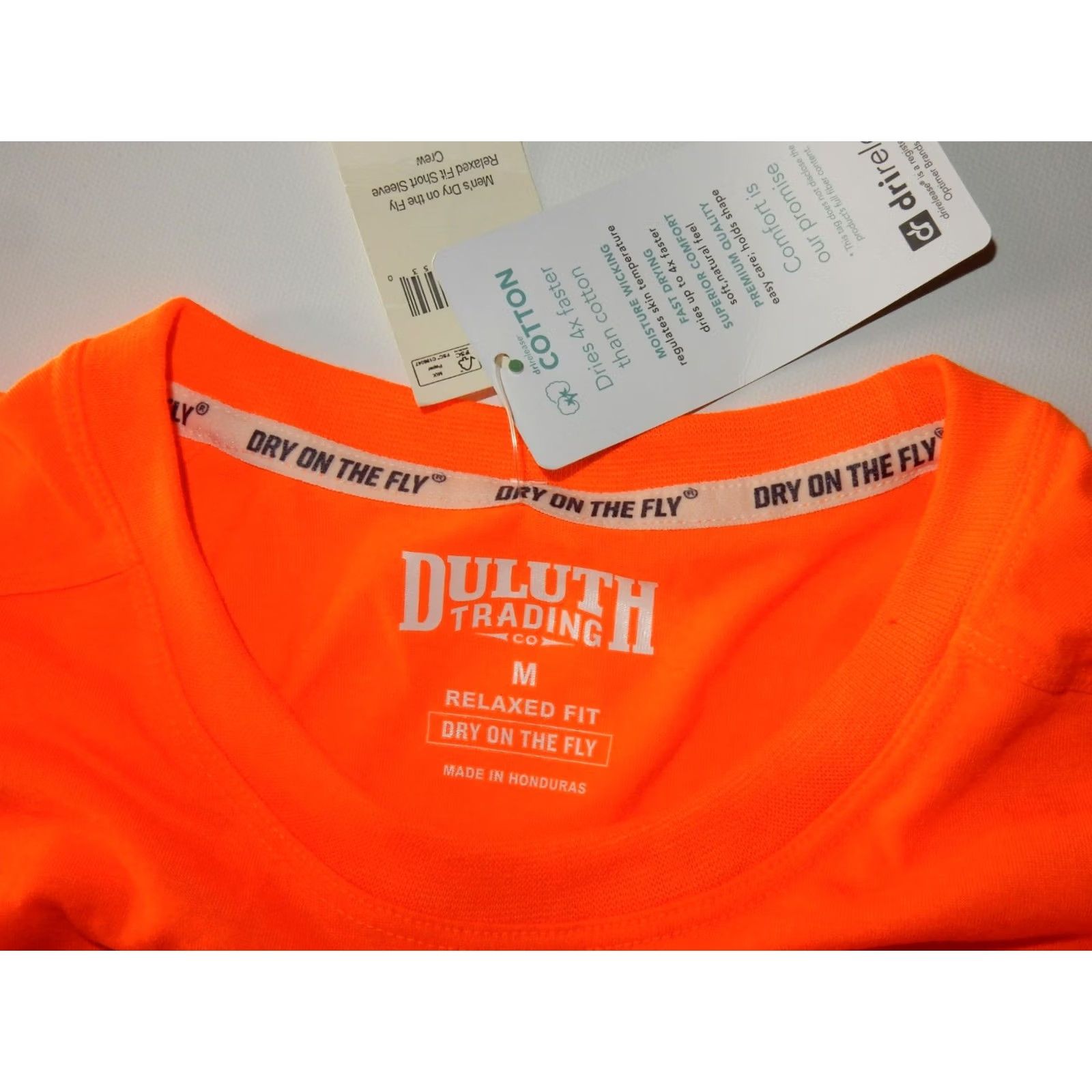 Vintage Duluth T-Shirt Men M Orange Solid Cotton Blend NWT Size US M / EU 48-50 / 2 - 3 Thumbnail