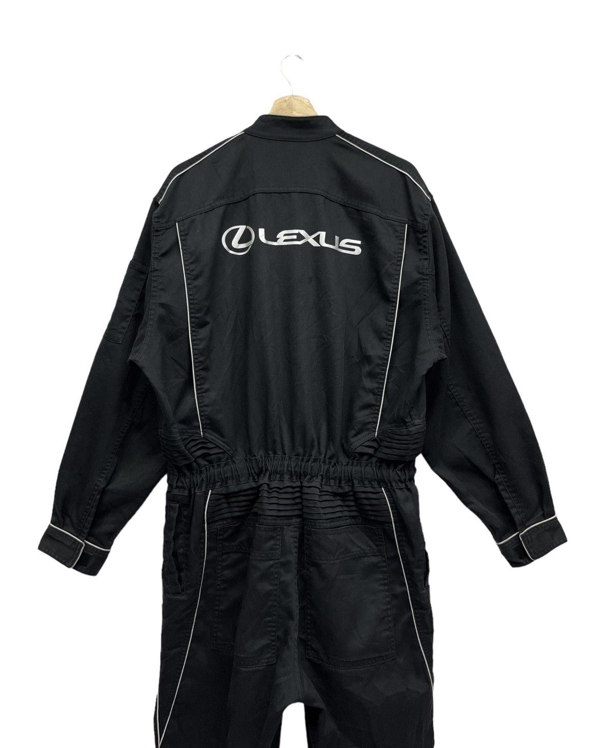 🏁Vintage LEXUS TOM'S TOYOTA JAPAN Black Coverall Jumpsuit