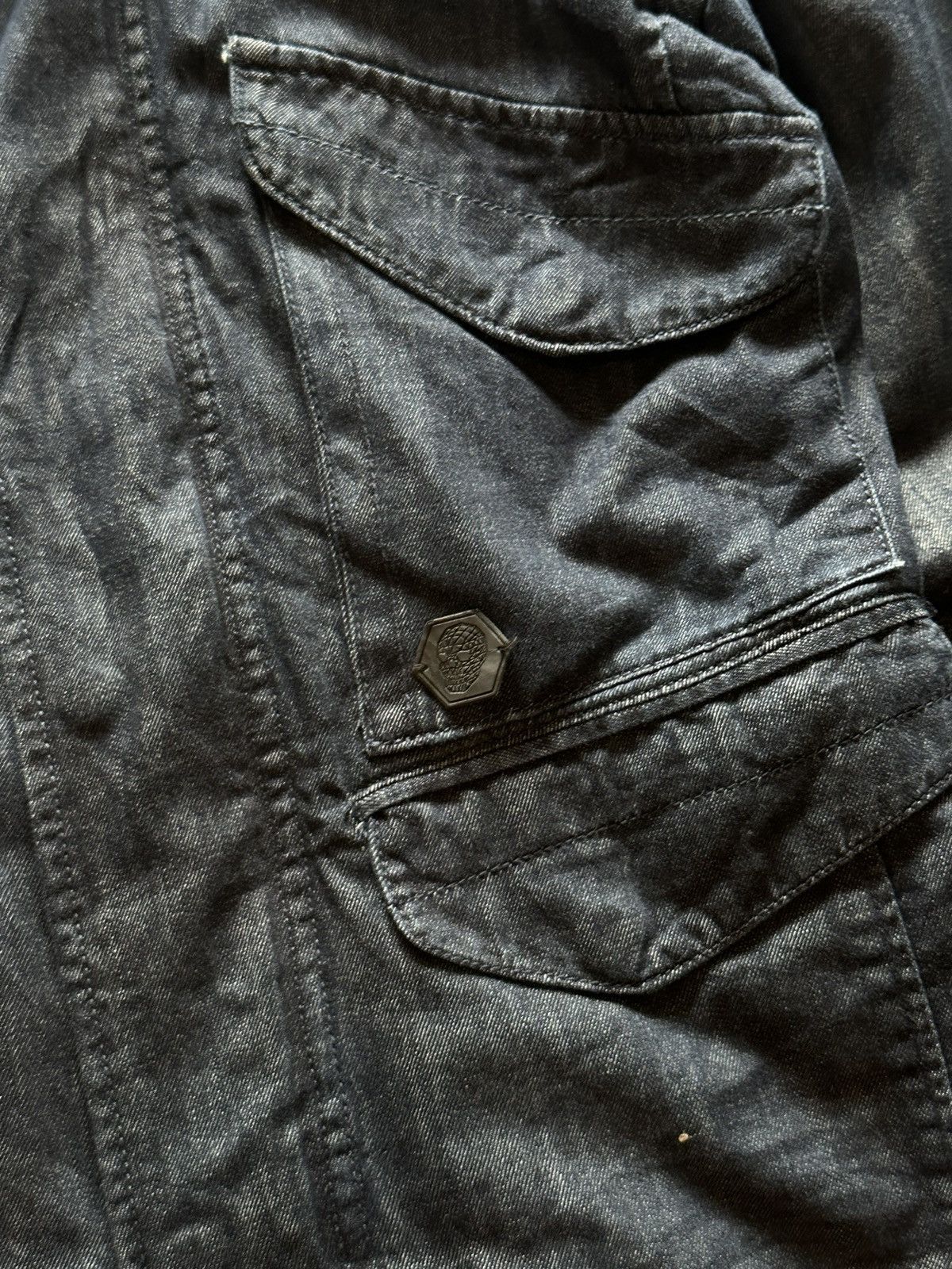 Hysteric Glamour 2000s H&T by Hysteric Glamour M65 Style Denim Jacket Size US M / EU 48-50 / 2 - 5 Thumbnail