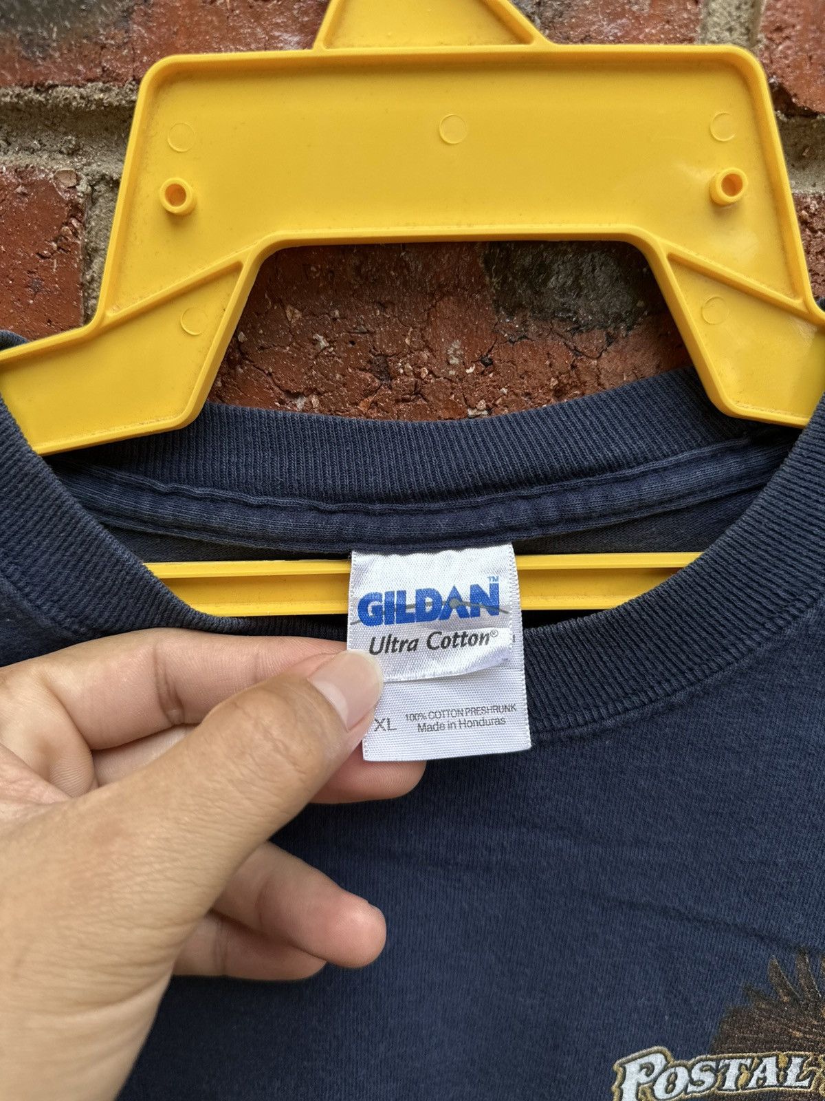 Gildan × Sears × Vintage Vintage Postal Worker Long Sleeve Faded Tee Size US XL / EU 56 / 4 - 4 Thumbnail
