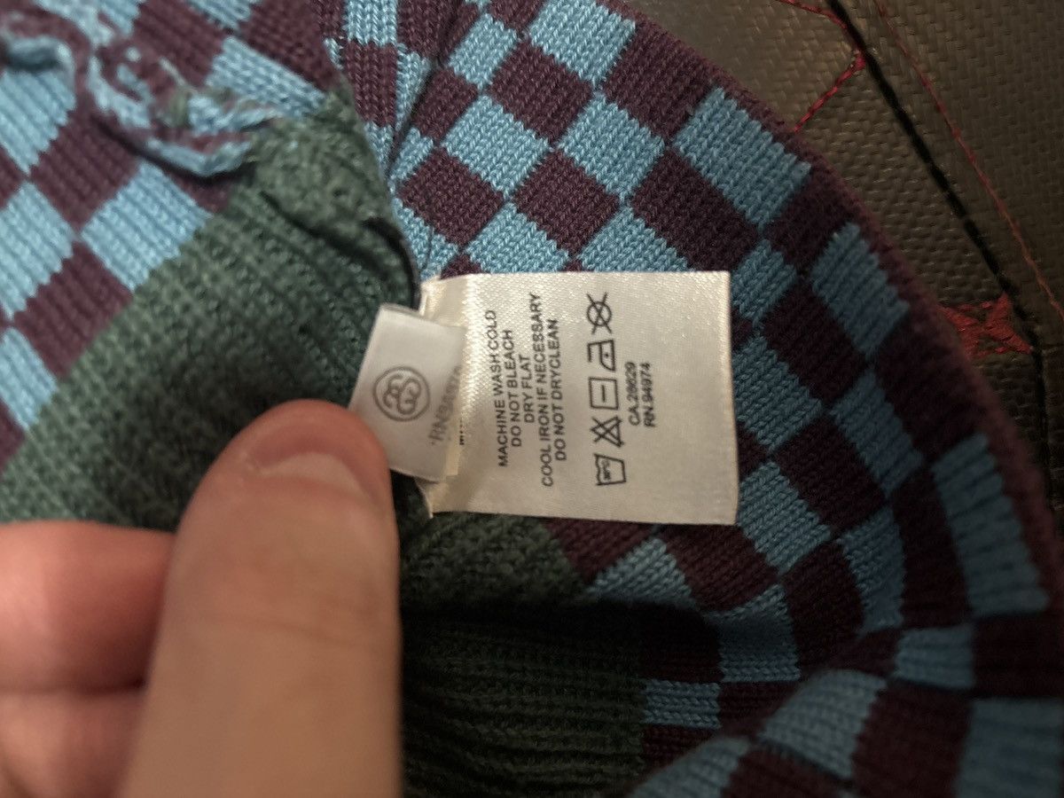 Stussy Stussy Checker Trim Sweater Size US M / EU 48-50 / 2 - 5 Thumbnail