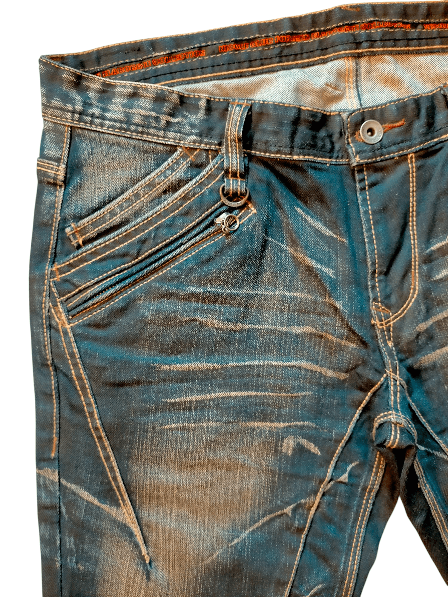 If Six Was Nine × Japanese Brand Flare Jeans Nicole Club Japan Black Boot cut Denim Size US 34 / EU 50 - 4 Thumbnail