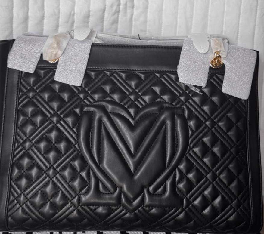 Love Moschino Love Moschino Borsa Quilted Tote Chain Shoulder Bag Black Size ONE SIZE - 3 Thumbnail