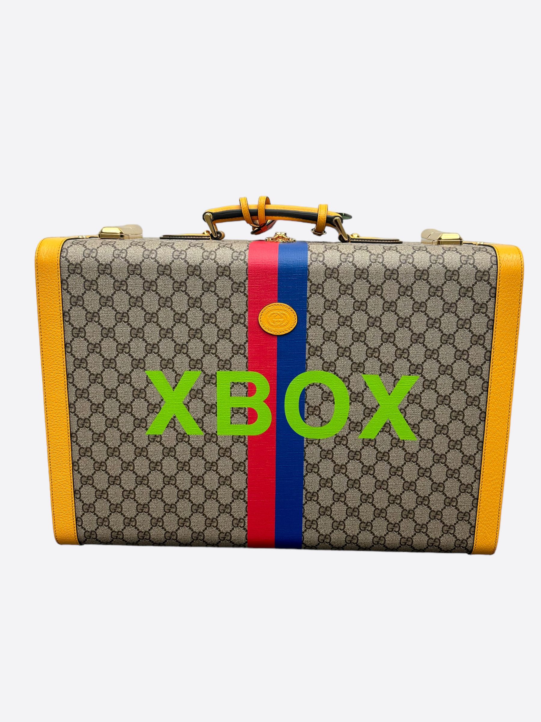 Gucci Gucci Xbox Monogram Suitcase & Xbox Grailed