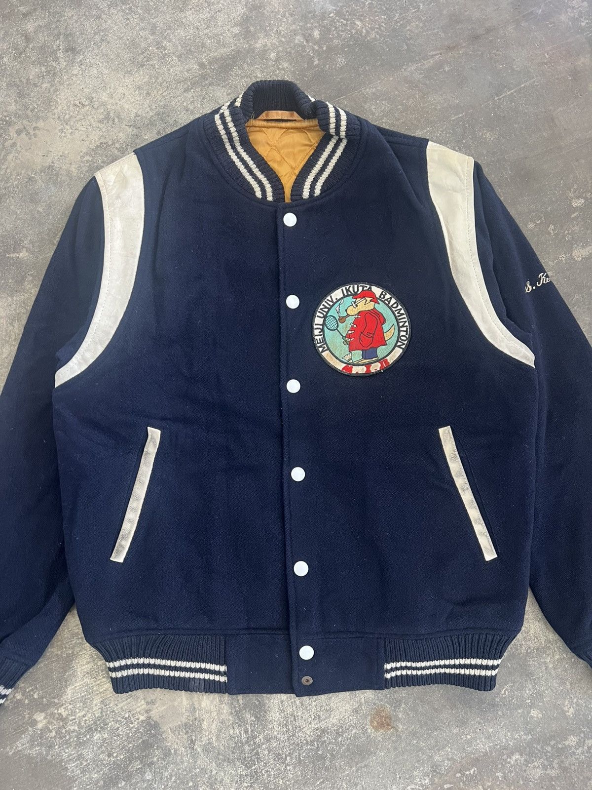 Japanese Brand Vintage Jofre Meiji Univ. Varsity Jacket Size US L / EU 52-54 / 3 - 4 Thumbnail
