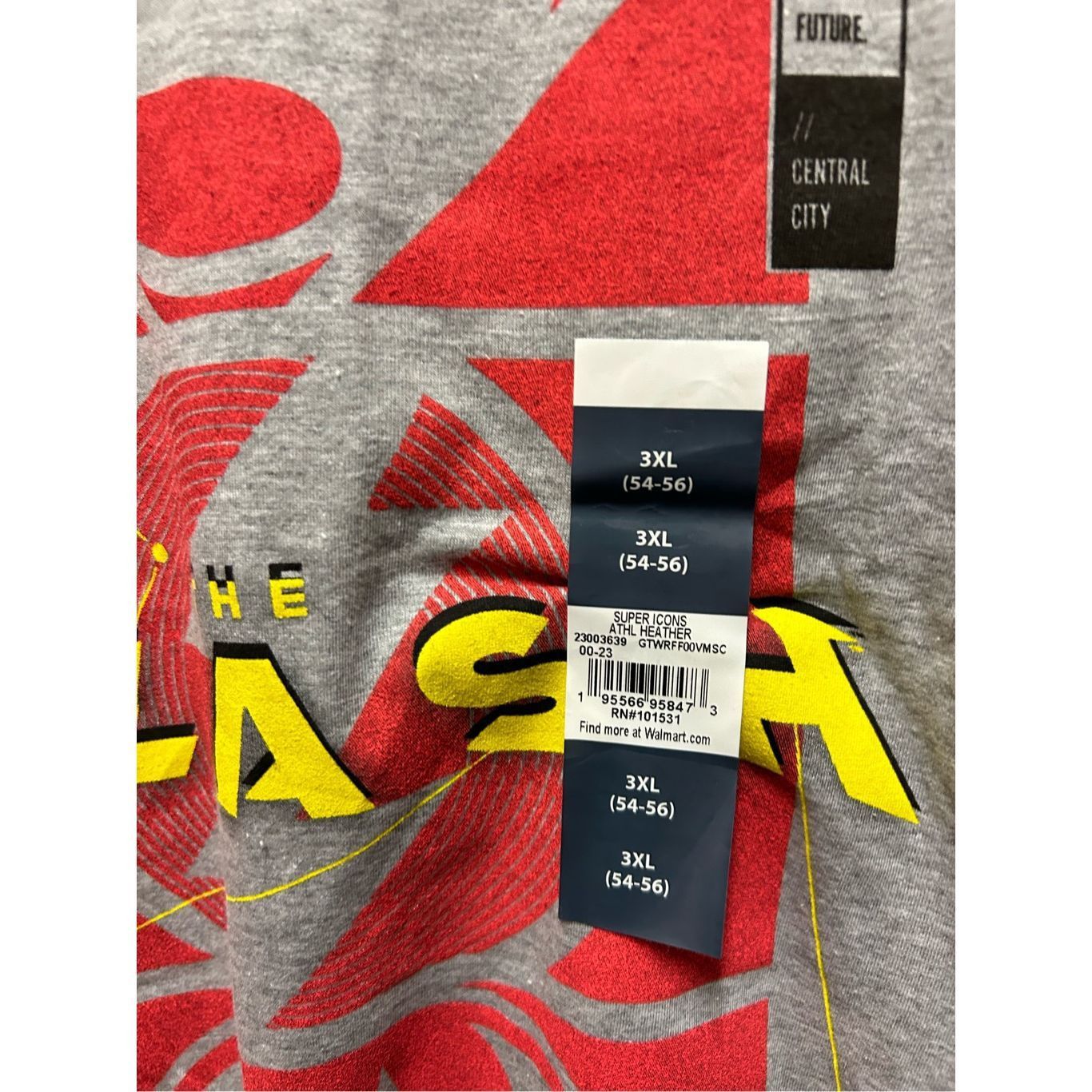 Other The Flash Past Present Future T Shirt Mens 3XL(54-56) DC Com Size US XXL / EU 58 / 5 - 3 Thumbnail