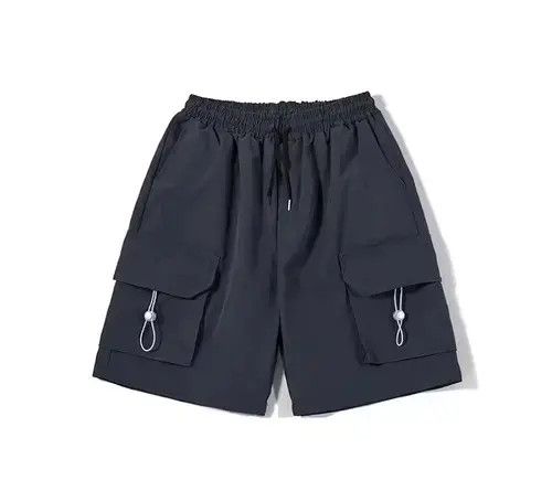 High Sport × Japanese Brand × Jean 21SS Indigo Union Japan Dark Grey Functional Worker Shorts Size US 30 / EU 46 - 1 Thumbnail