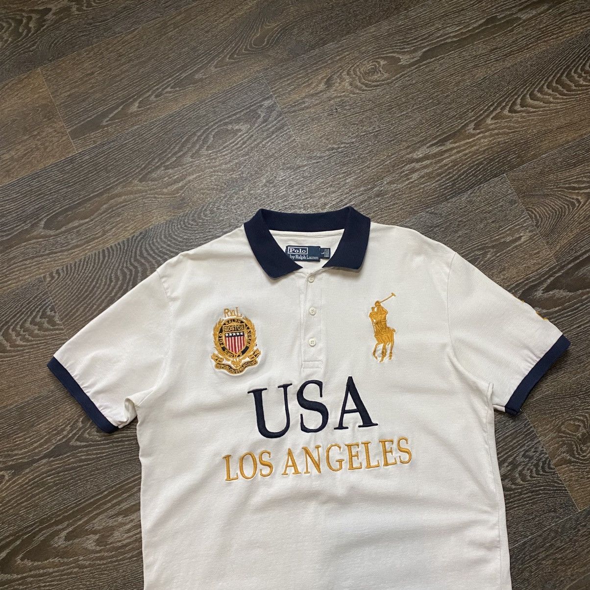 Polo Ralph Lauren × Ralph Lauren Polo Ralph Lauren Shirt Los Angeles USA # 3 Men’s L PRL Size US L / EU 52-54 / 3 - 2 Thumbnail
