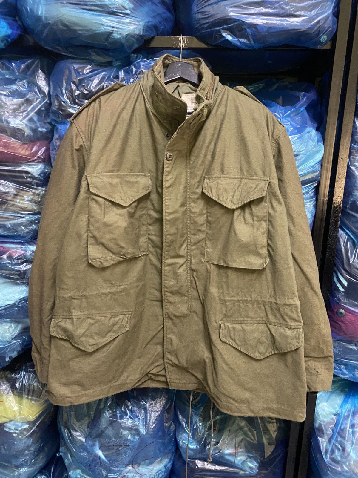 Alpha Industries Vintage Alpha Industries M-65 Field Jacket OG-107 Green Size US L / EU 52-54 / 3 - 1 Thumbnail