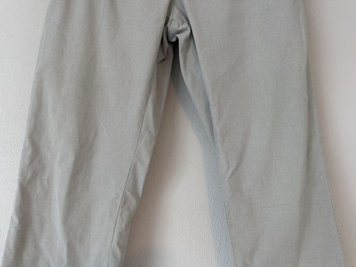 Maison Margiela Slim Fit Light Grey Cotton Trousers Size US 34 / EU 50 - 4 Thumbnail