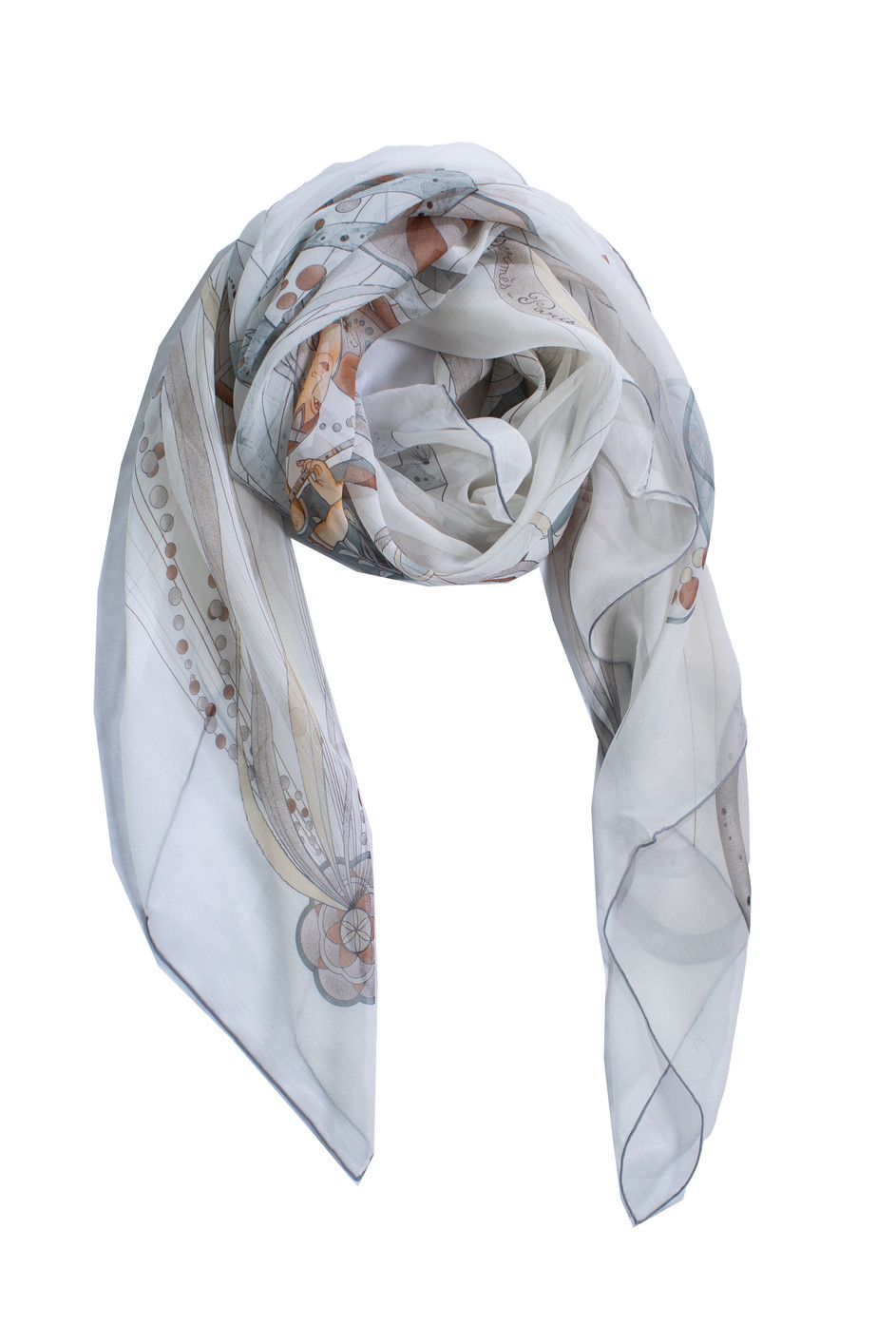 Hermes Hermes, la danse du cosmos silk scarf Size ONE SIZE - 1 Thumbnail