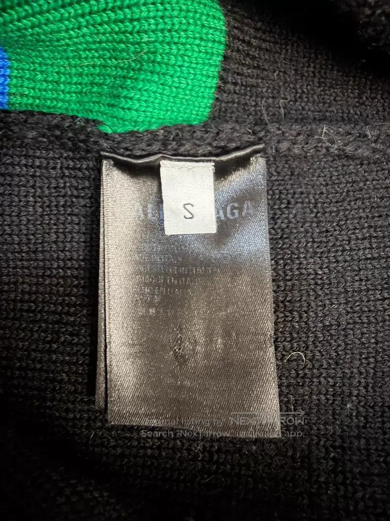 Balenciaga Balenciaga Stretch Wool Blend Oversized Woolen Sweater in Size US S / EU 44-46 / 1 - 4 Thumbnail