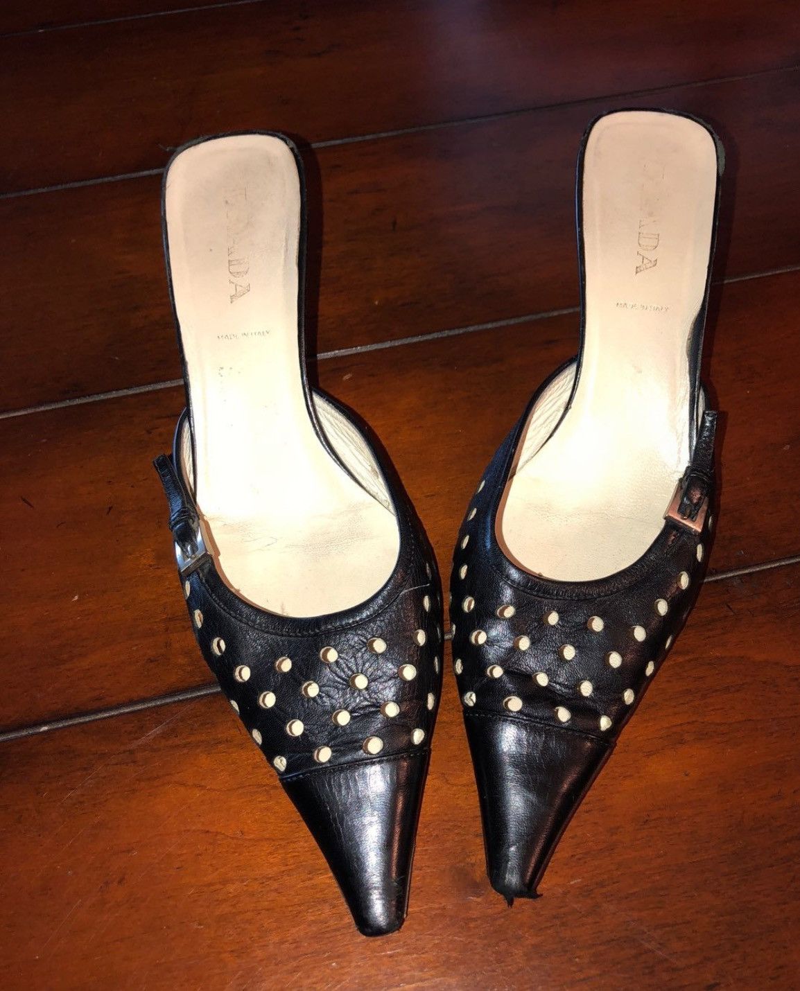 Prada Vintage Prada kitten heels Size US 6.5 / IT 36.5 - 1 Thumbnail