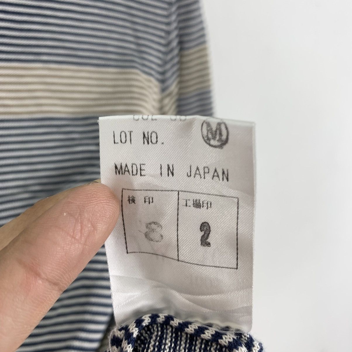 Aquascutum Vintage AQUASCUTUM OF LONDON Stripes Long Sleeve Tshirt Size M / US 6-8 / IT 42-44 - 7 Thumbnail