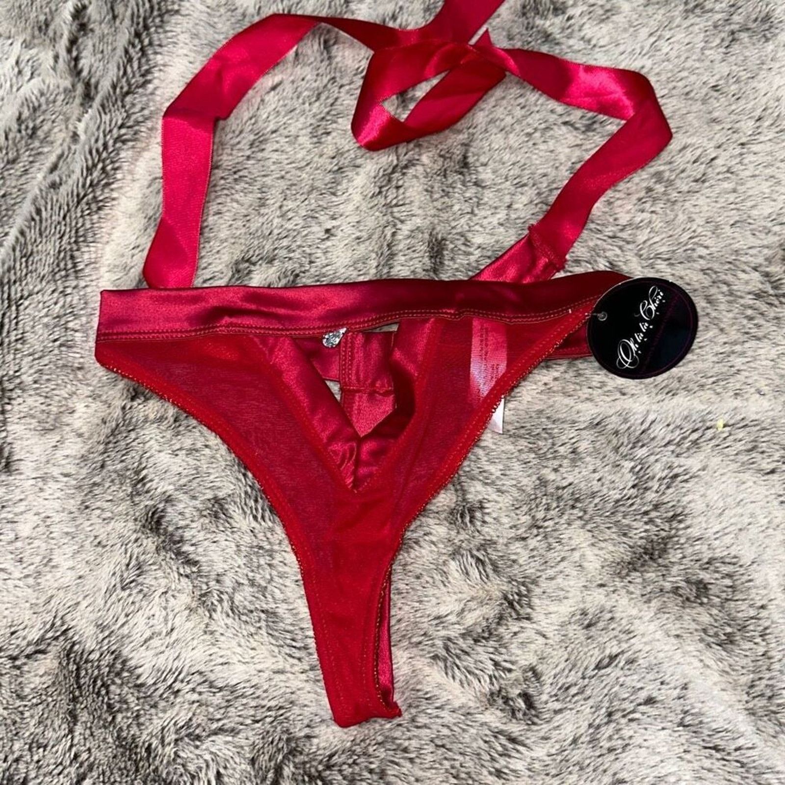 Other Oh la la Cheri red lingerie panties | Sz OS Size ONE SIZE - 2 Thumbnail