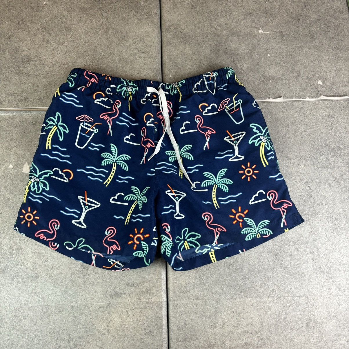 Chubbies Chubbies The Neon Lights Classic Swim Trunk Size US 30 / EU 46 - 1 Thumbnail