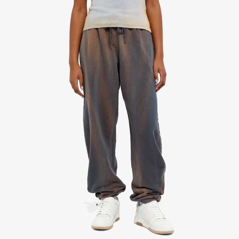 Off-White o1gr1nt0425 Laundry Twisted Sweatpant in Brown Size 30" / US 8 / IT 44 - 2 Thumbnail