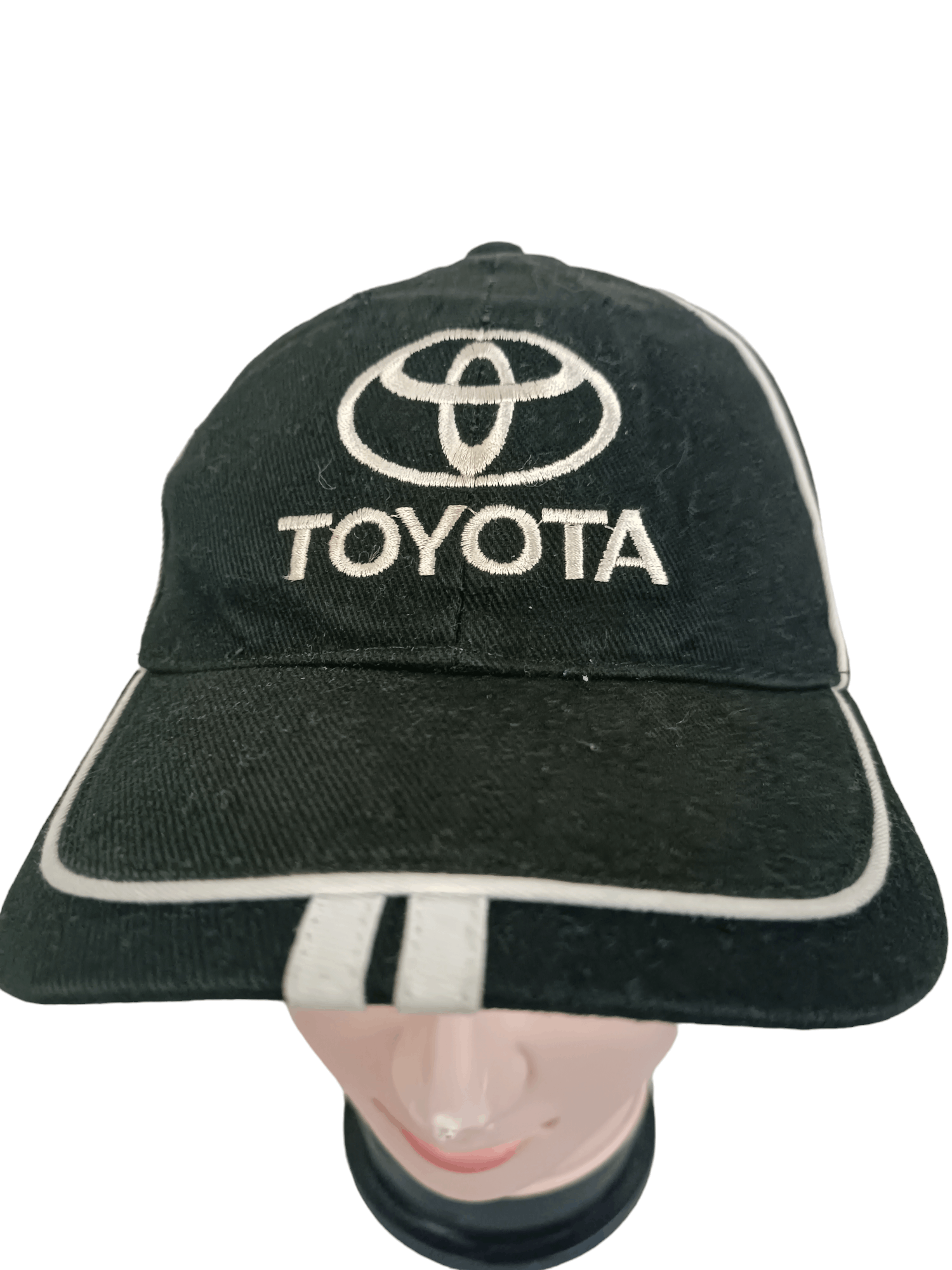 image of Racing x Vintage Toyota Cap Hat in Black, Men's