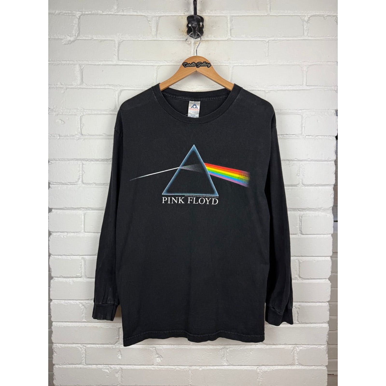 Vintage Vintage 2004 Pink Floyd Dark Side Of The Moon Rock L Y2K Size US L / EU 52-54 / 3 - 1 Thumbnail
