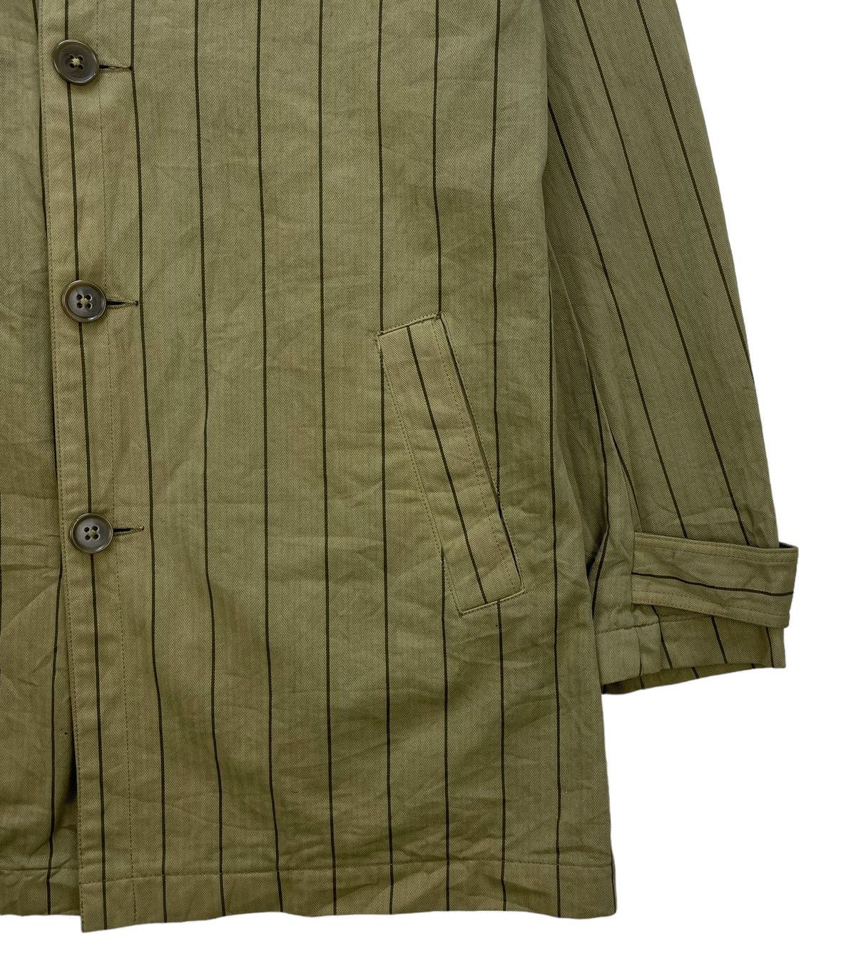 Japanese Brand 🔥Vintage Japanese Brand First Aid Worker Stripe Jacket Size US S / EU 44-46 / 1 - 6 Thumbnail