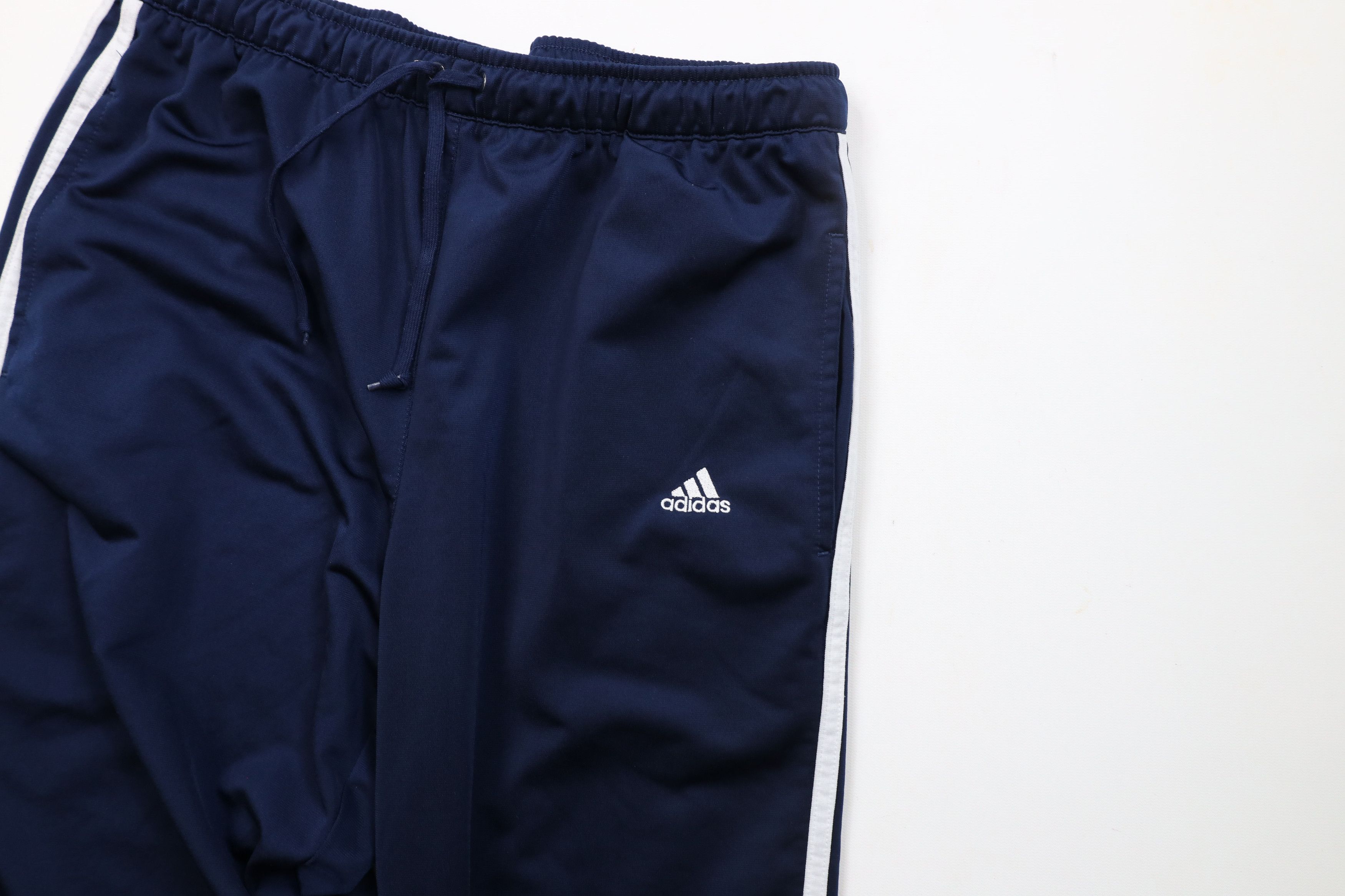 Adidas × Vintage Vintage Y2K Adidas Striped Flared Wide Leg Sweatpants Pants Size 30" / US 8 / IT 44 - 6 Thumbnail
