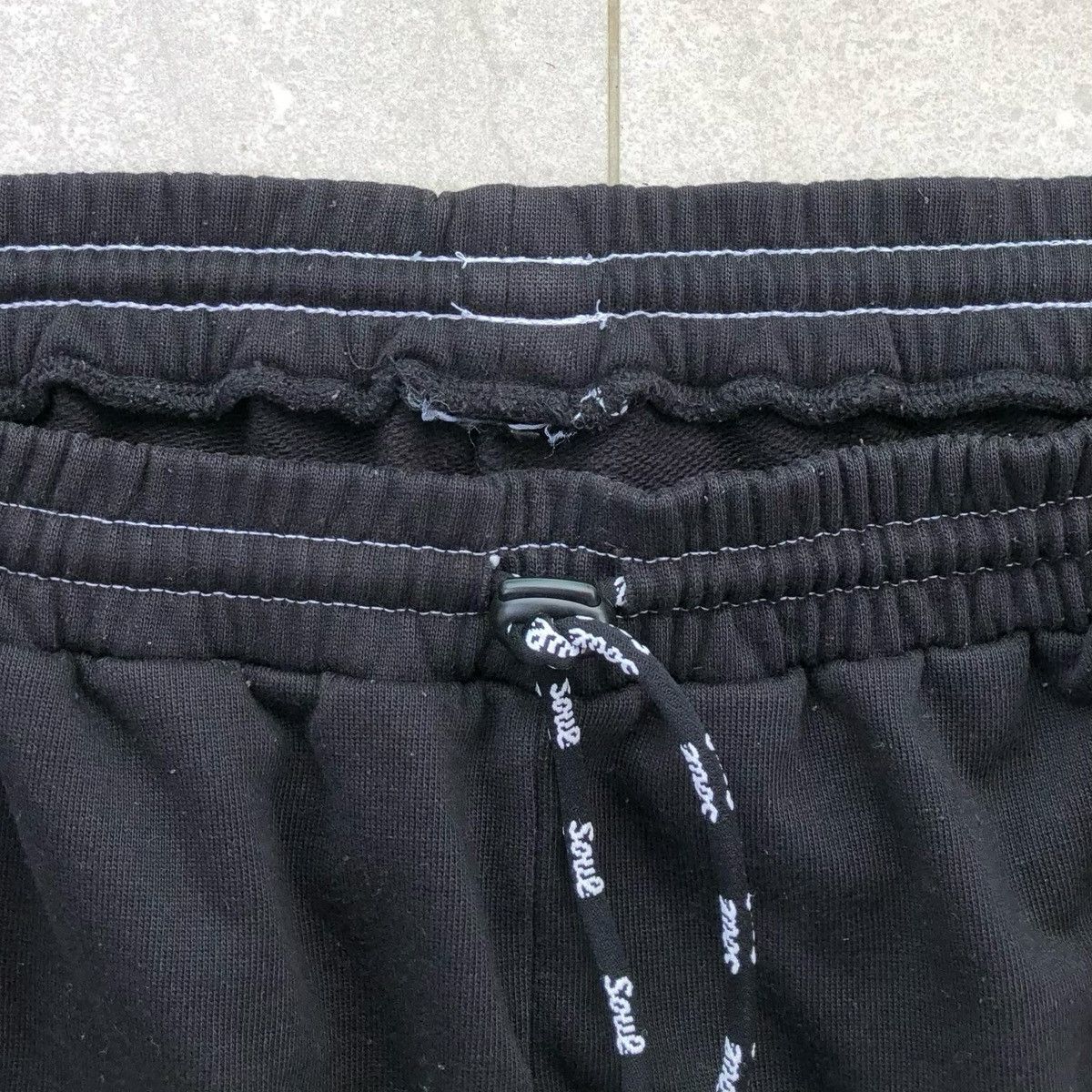 Triple 5 Soul SOUL Black Baggy Cargo Sweatpants Size US 36 / EU 52 - 16 Thumbnail