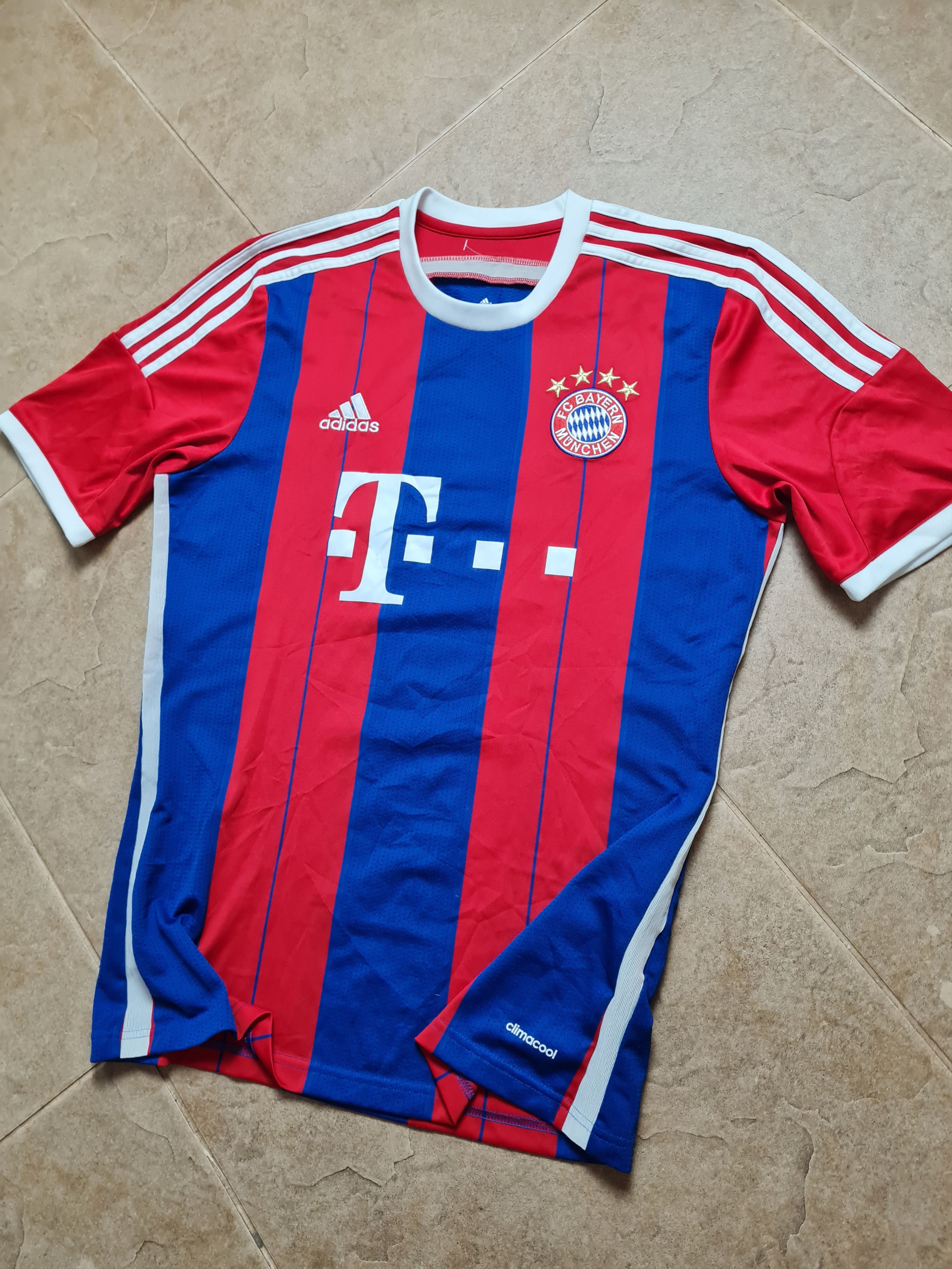 Adidas BAYERN MUNICH HOME FOOTBALL SHIRT 2014/2015 ADIDAS SOCCER Size US M / EU 48-50 / 2 - 3 Thumbnail