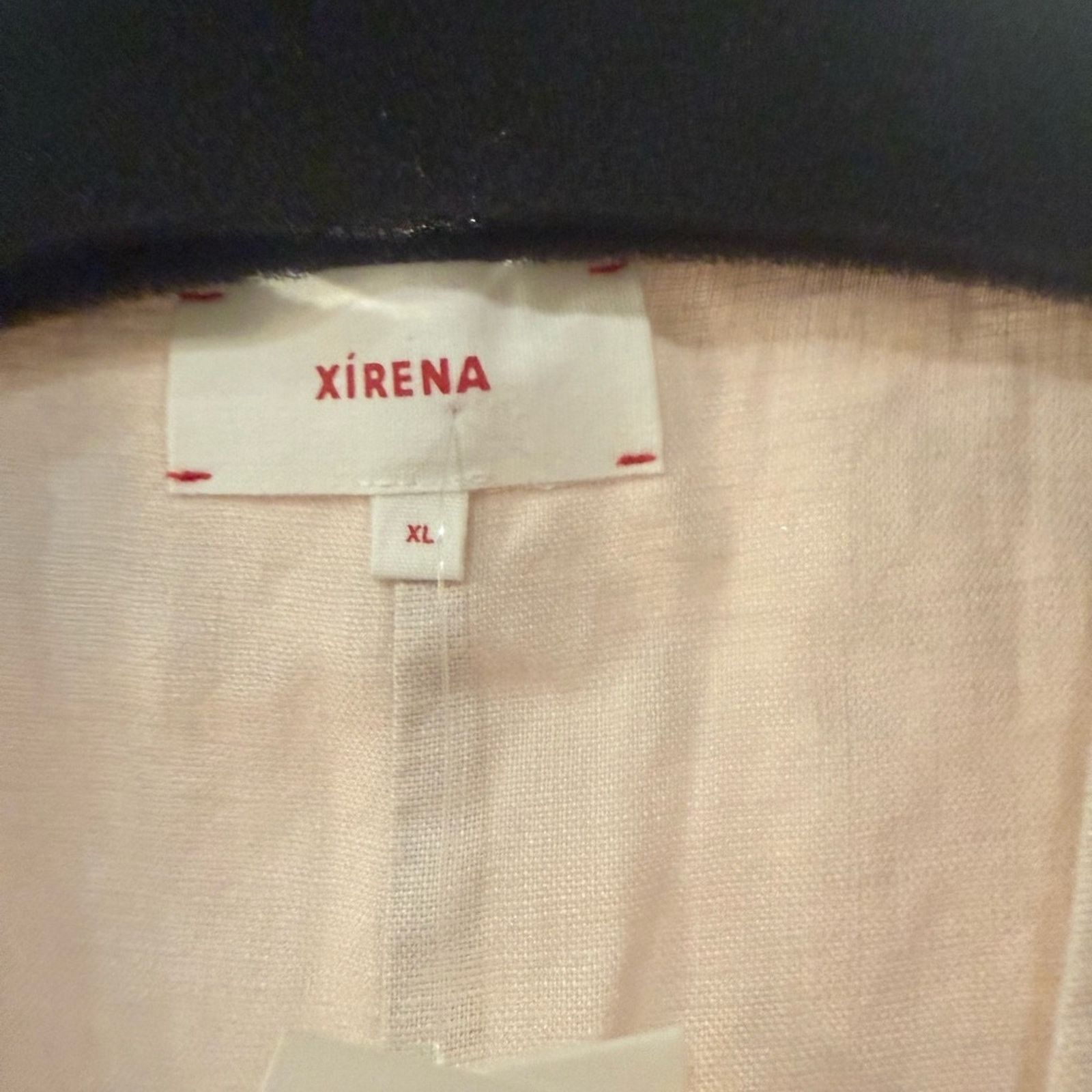 Xirena Xirena Vida Vest, Sugarcane Beige Linen Vest XL Size XL / US 12-14 / IT 48-50 - 7 Thumbnail