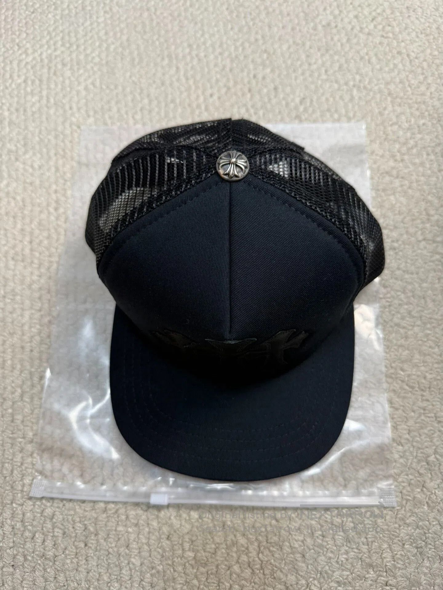 Chrome Hearts Chrome Hearts Thirty Cross Leather Patch Cap. Size ONE SIZE - 3 Thumbnail
