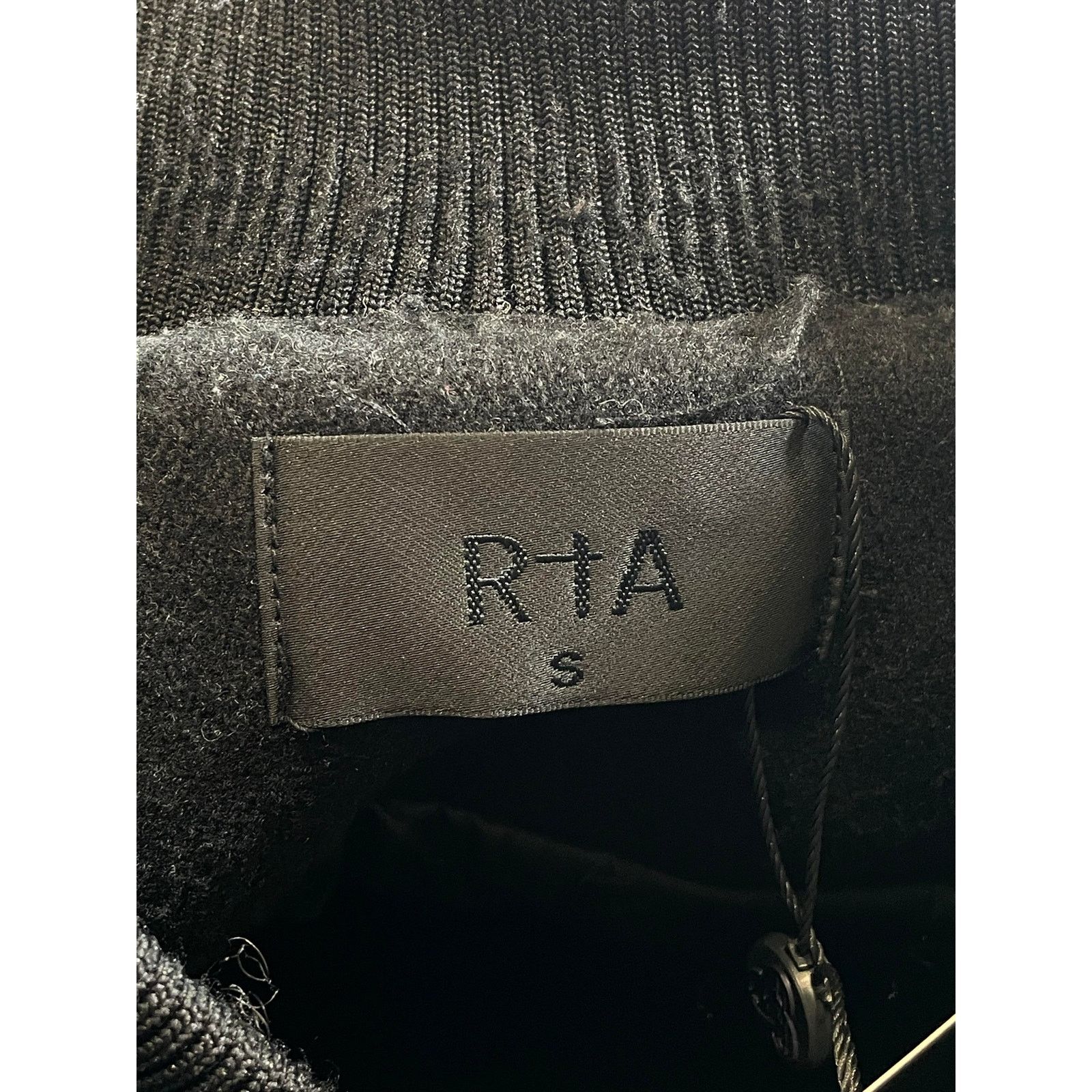 Rta RTA Flames Black & Red Varsity Jacket Size US S / EU 44-46 / 1 - 5 Thumbnail