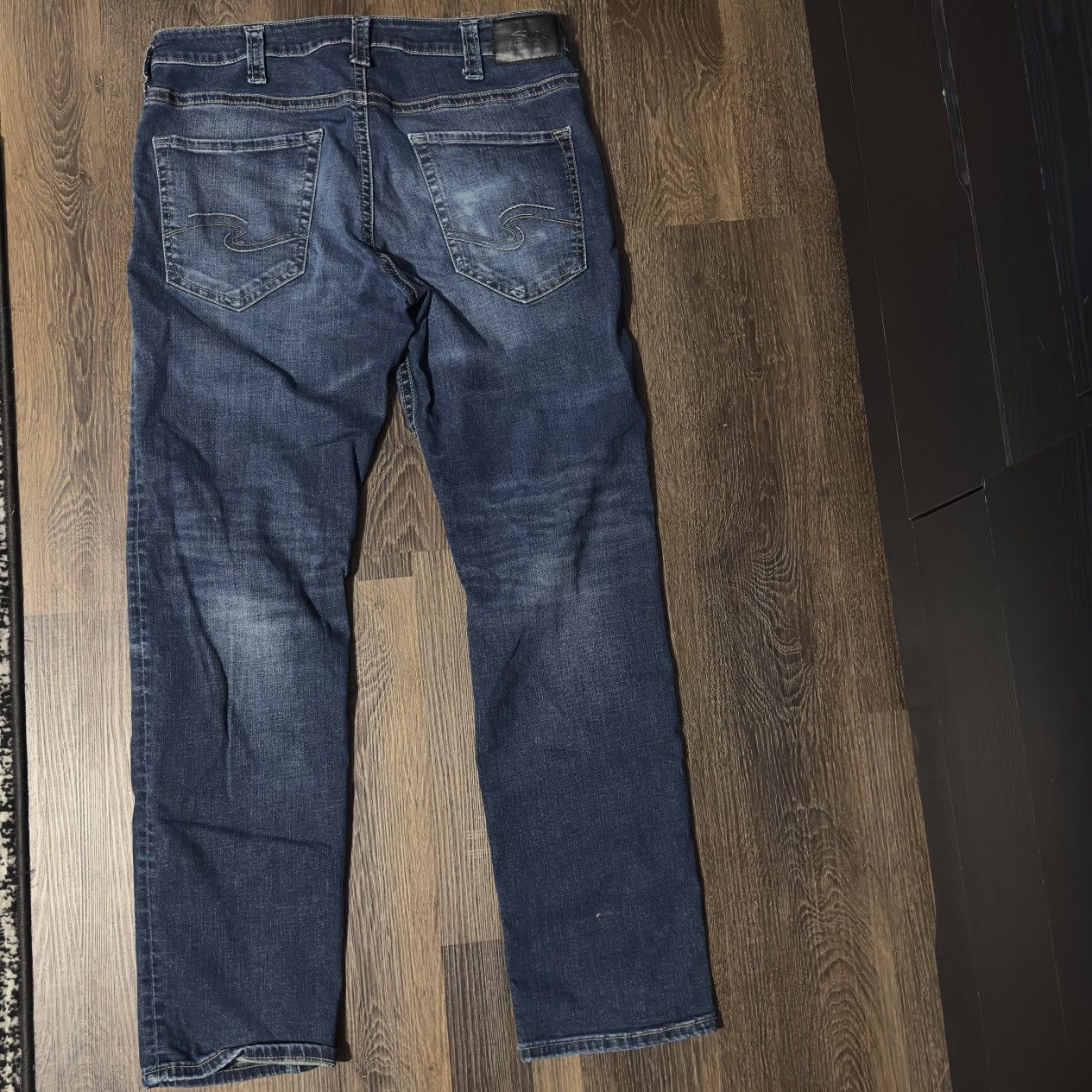 Silver Jeans Co. Men’s Silver Jeans Co “Eddie” Relaxed Fit Tapered Leg 34/32 Size US 34 / EU 50 - 5 Thumbnail